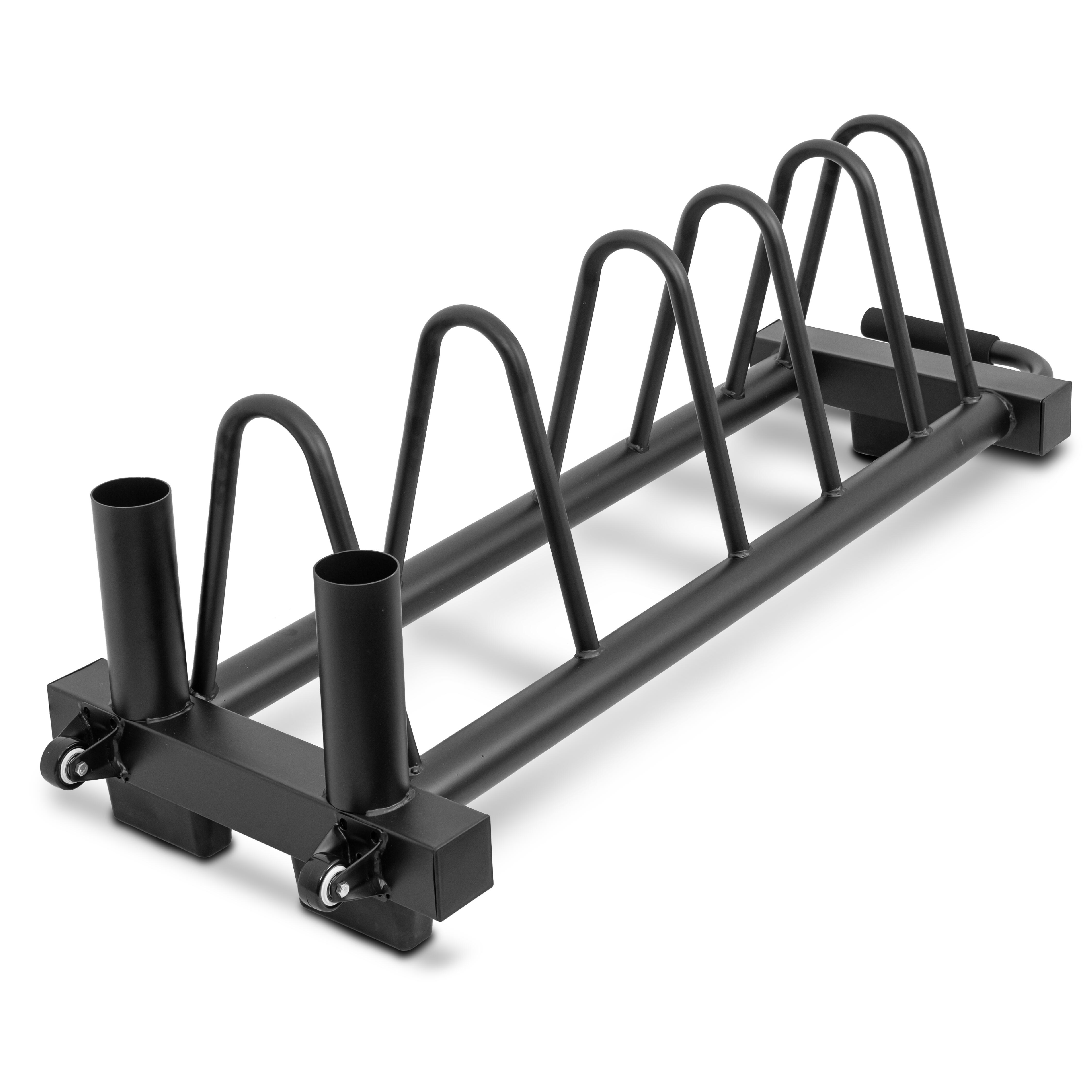 Weight Plate & Barbell Storage Rack (2in1 Model) - IRONTEC