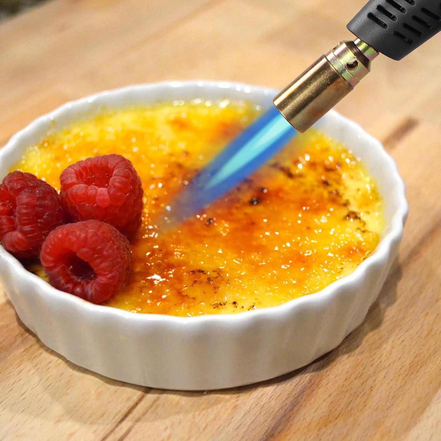 Campingaz Kitchen Blowlamp Soudogaz X2000 Blow Torch With Adjustable Flame & Safety Lock, Camping Cooking Butane Torch For Baking, Barbecue, DIY Soldering