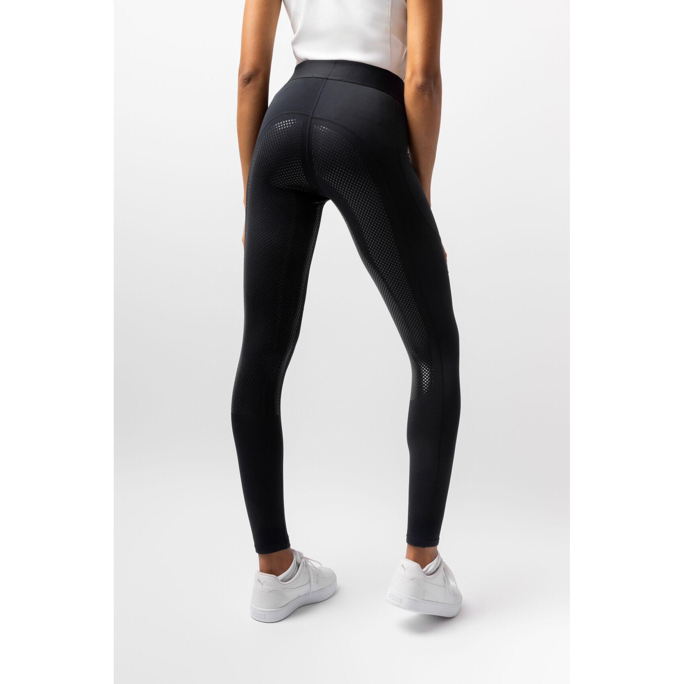 Damskie legginsy jeździeckie z pełną przyczepnością Horze Maia 4/7