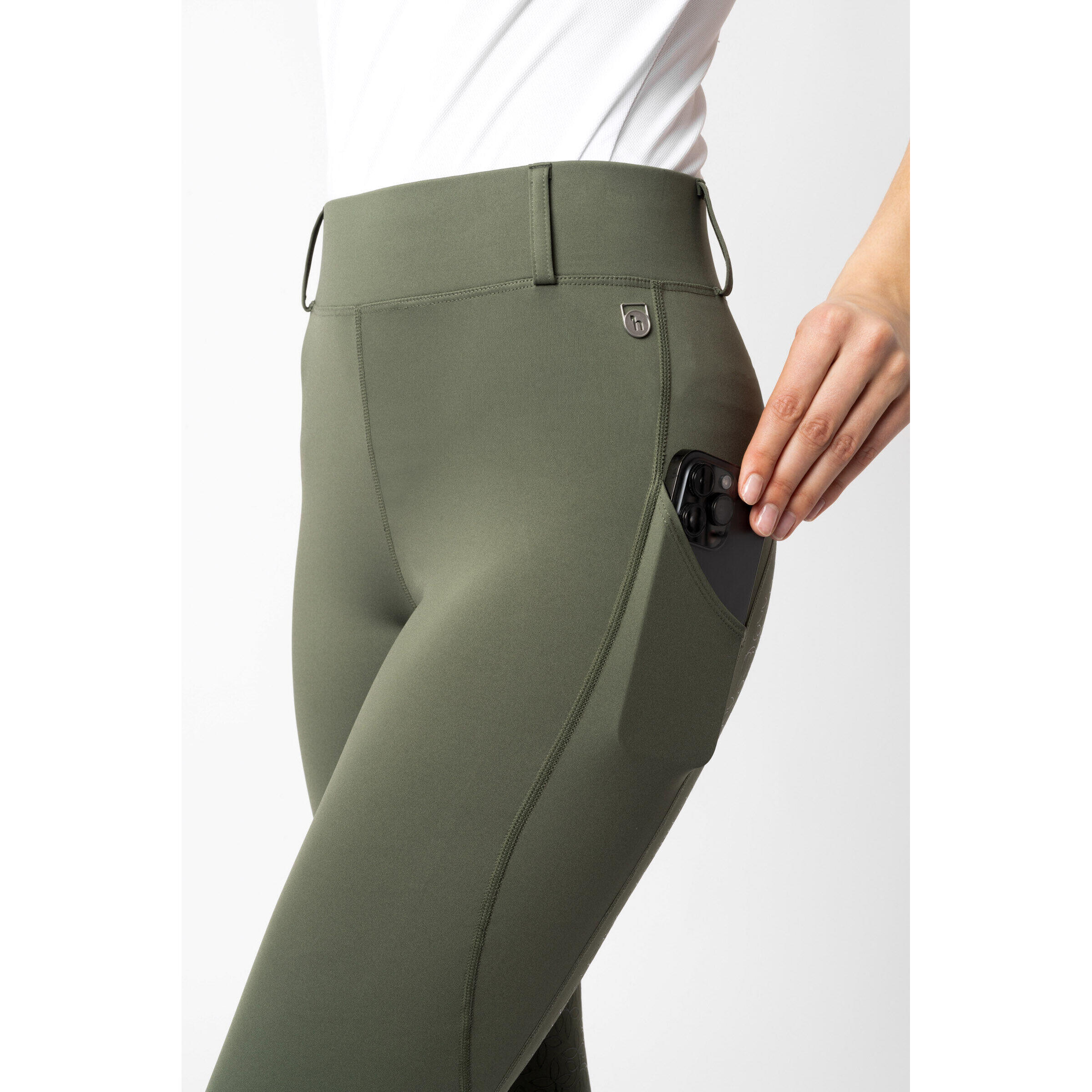 Legging équitation femme Horze Dea 5/6