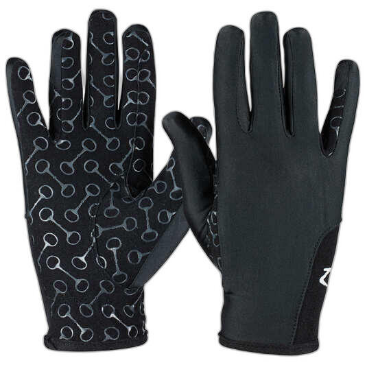 Gants d'équitation avec paume en silicone enfant Horze 3/3