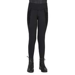 Legging équitation full grip fille QHP Zahra