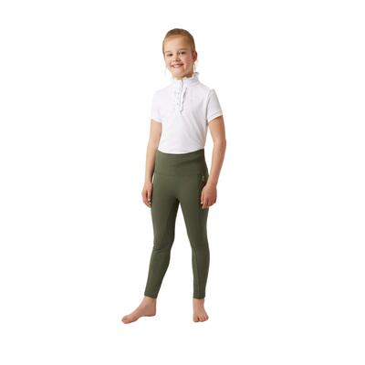 Leggins da equitazione full grip per bambina Horze Gillian