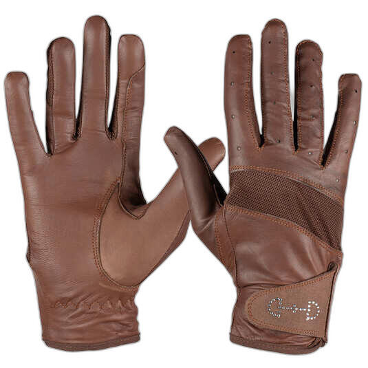 Guantes de equitación  para mujer Horze 3/4