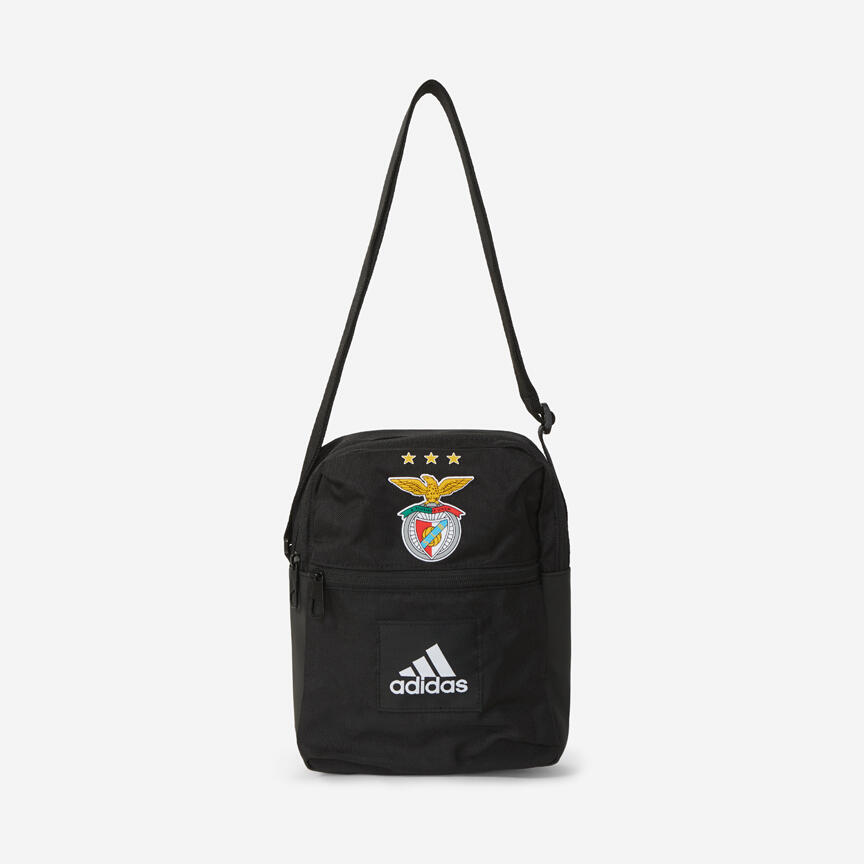 ADIDAS Bolsa de Ombro Preta Adidas do Sport Lisboa e Benfica