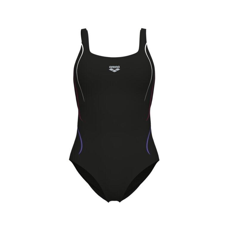 Maillot de bain 1 pièce femme Arena Ludovica Soft Curve Back 3/4