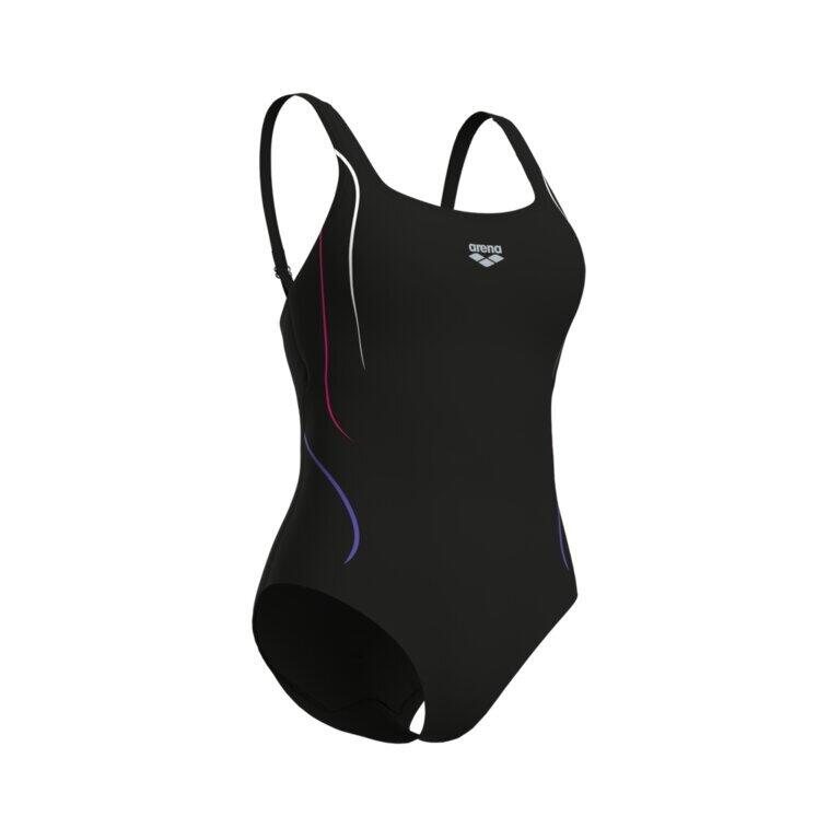 Maillot de bain 1 pièce femme Arena Ludovica Soft Curve Back 2/4