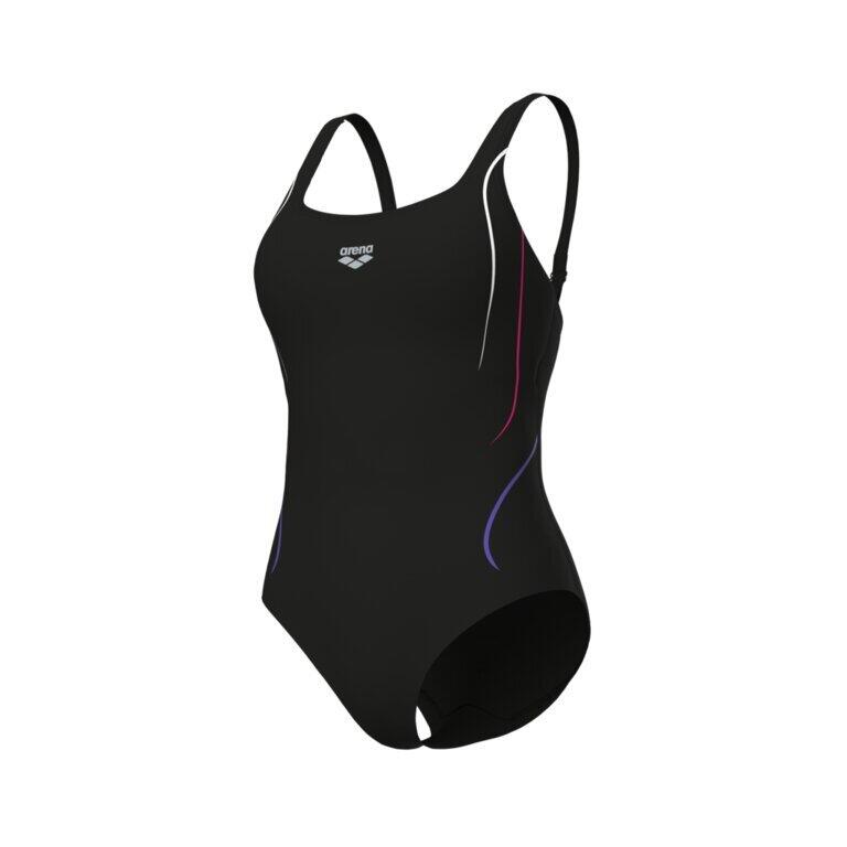 Maillot de bain 1 pièce femme Arena Ludovica Soft Curve Back 1/4