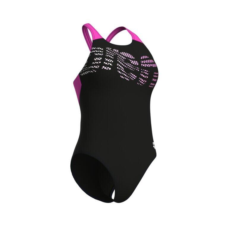 Maillot de bain 1 pièce femme Arena Flowing V Back 2/4