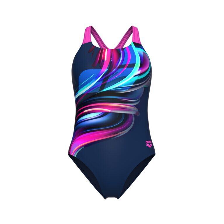 Costume da bagno intero Arena Bloom Pro Back 3/7