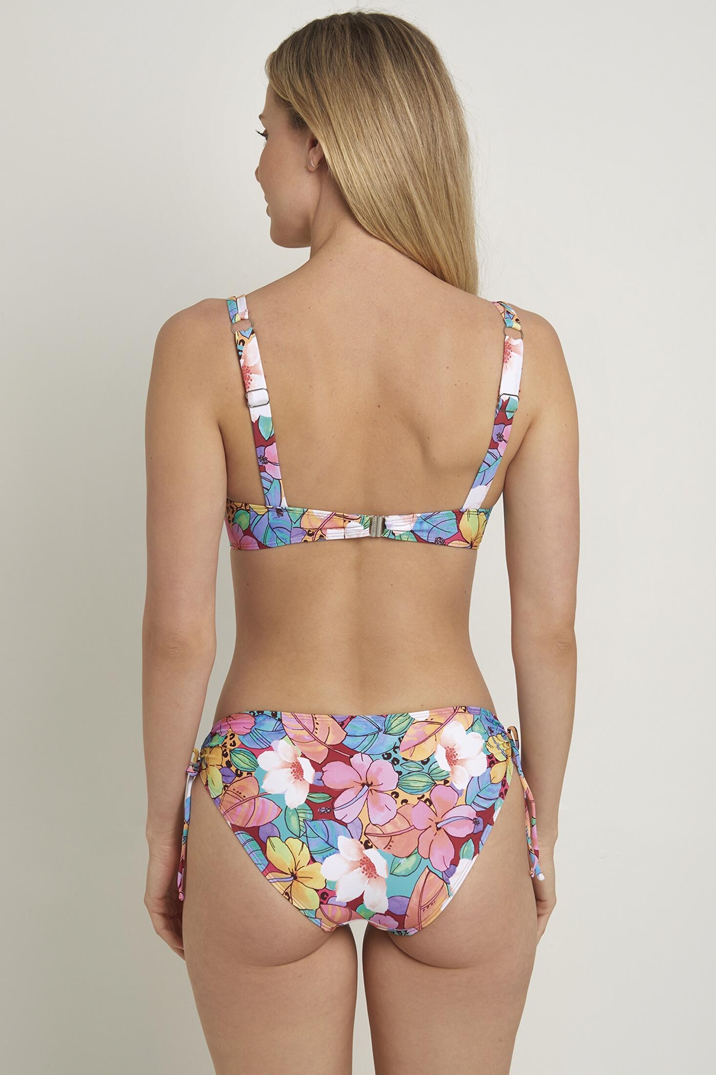 Bikini con aros y braga media-alta 2/3