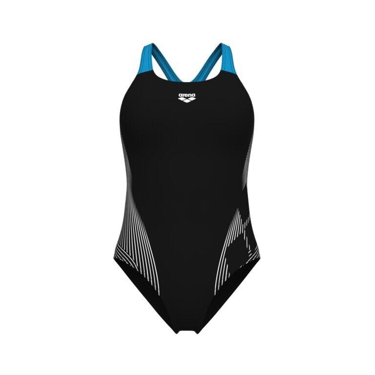 Damski kostium kąpielowy 1-częściowy Arena Lily Pro Back LB 3/4