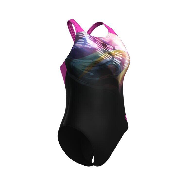 Fato de banho feminino de 1 peça Arena Dreaming V Back 2/4