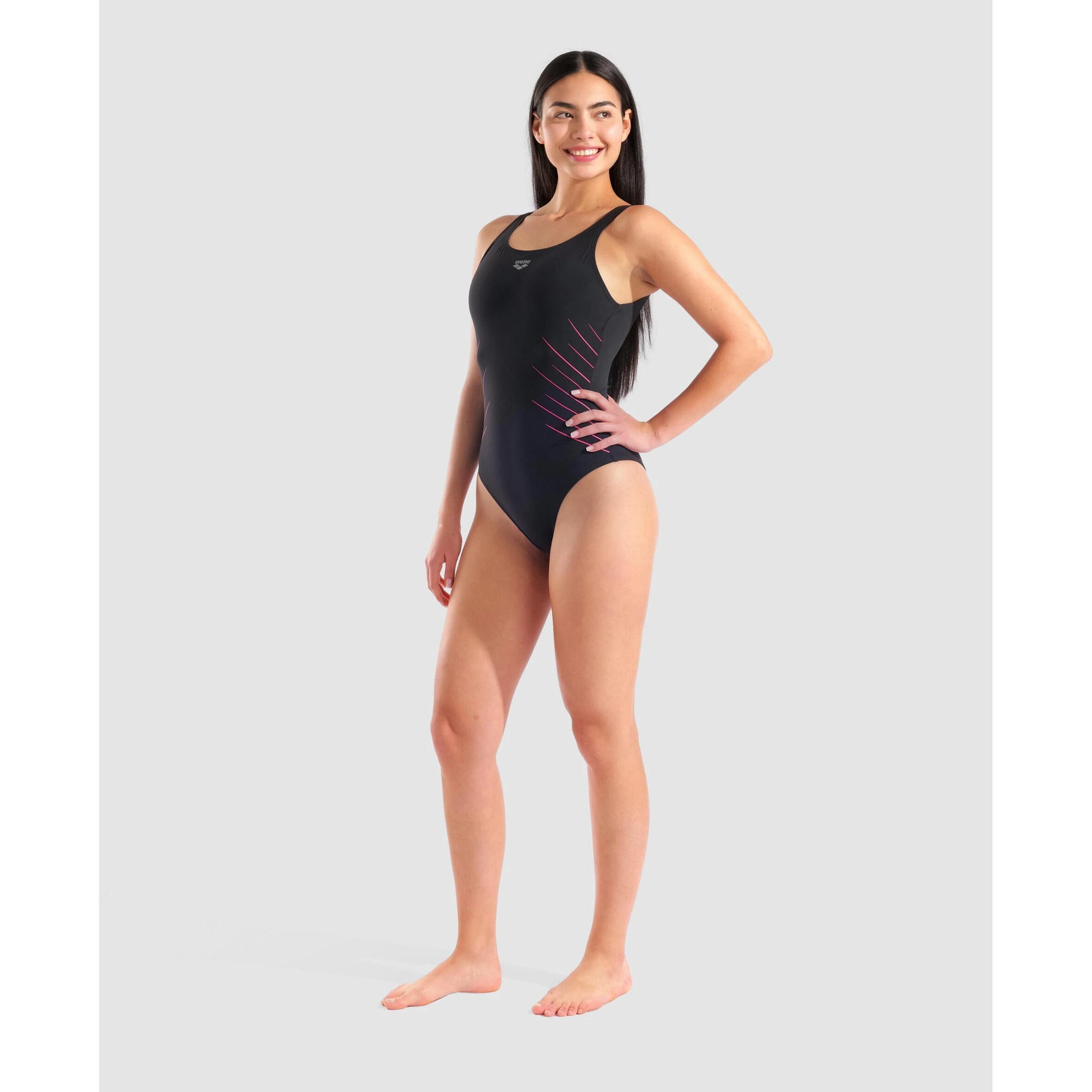 Maillot de bain 1 pièce femme Arena Isa Squared Back C Cup 3/7