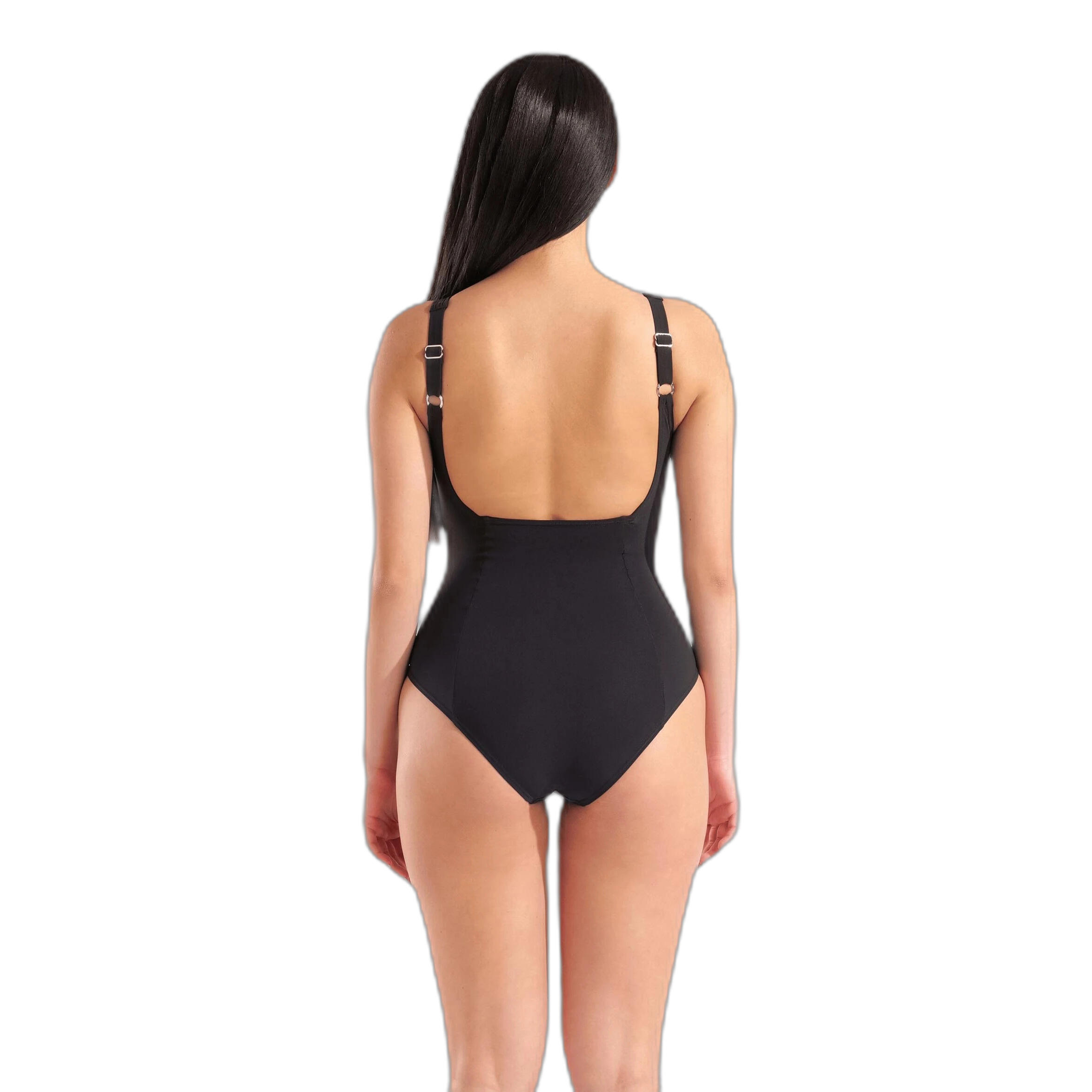 Maillot de bain 1 pièce femme Arena Isa Squared Back C Cup 2/7