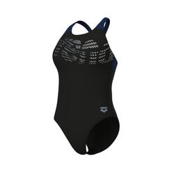 Maillot de bain 1 pièce femme Arena Flowing V Back