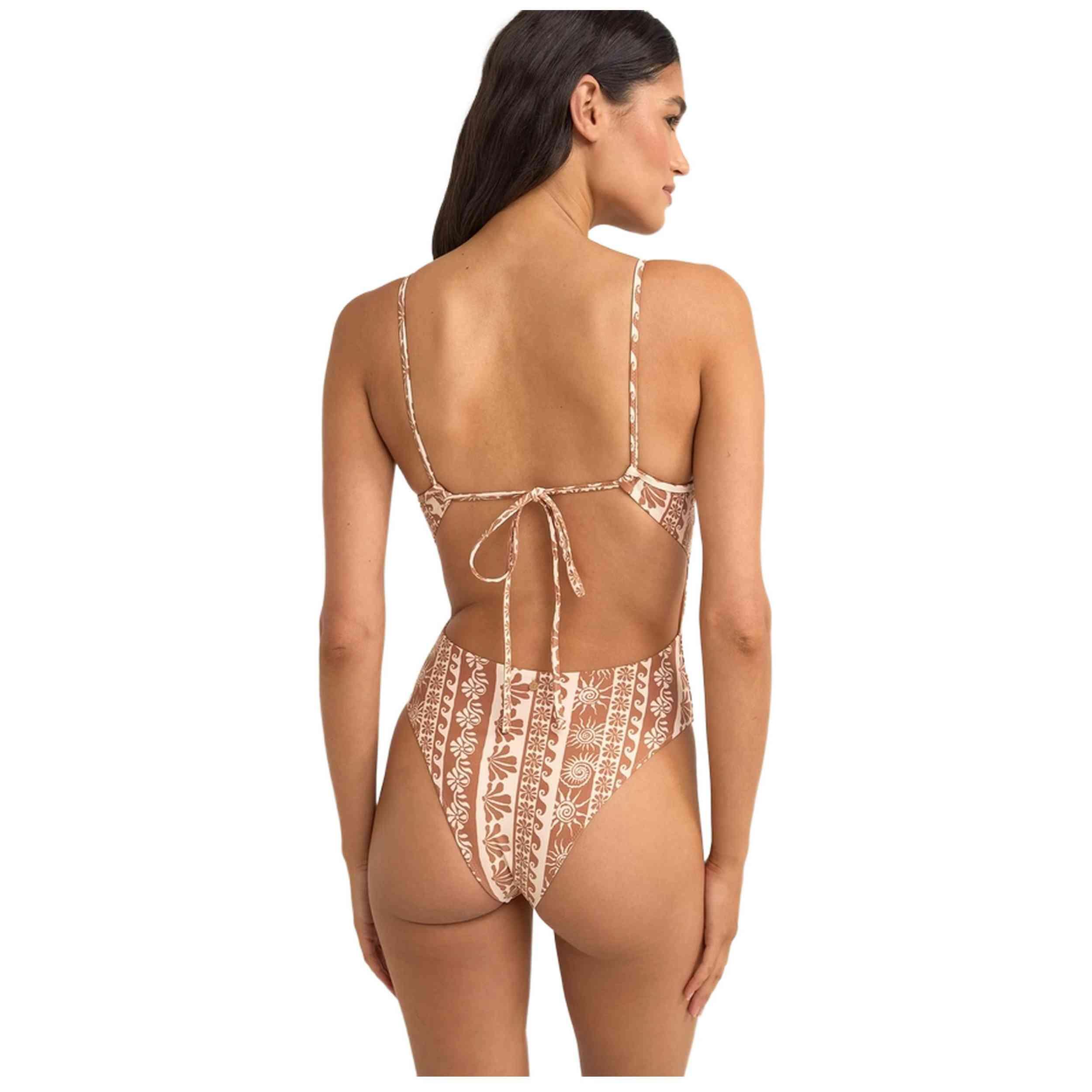Traje de banho Rhythm modelo 0125SWOP06-BRO para mulheres 2/6