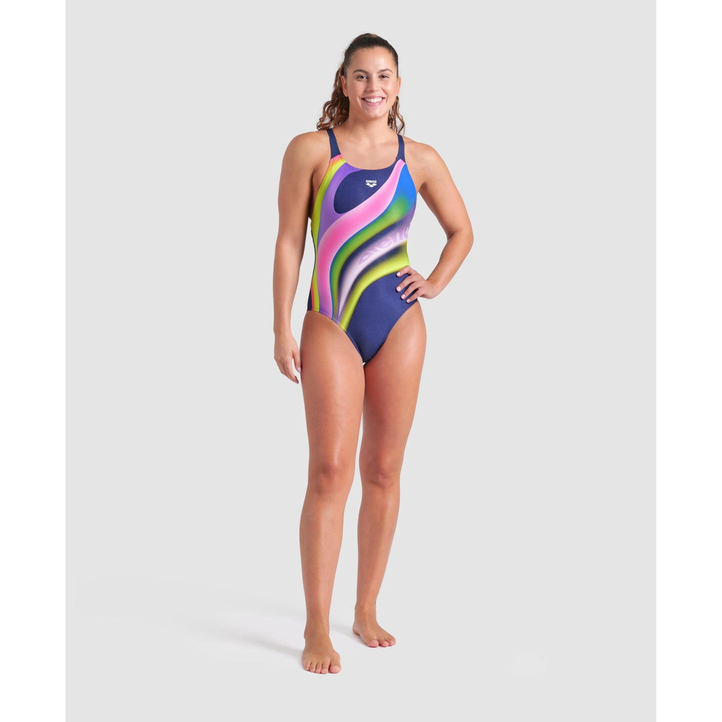 Maillot de bain 1 pièce femme Arena Water Fluids 2/5