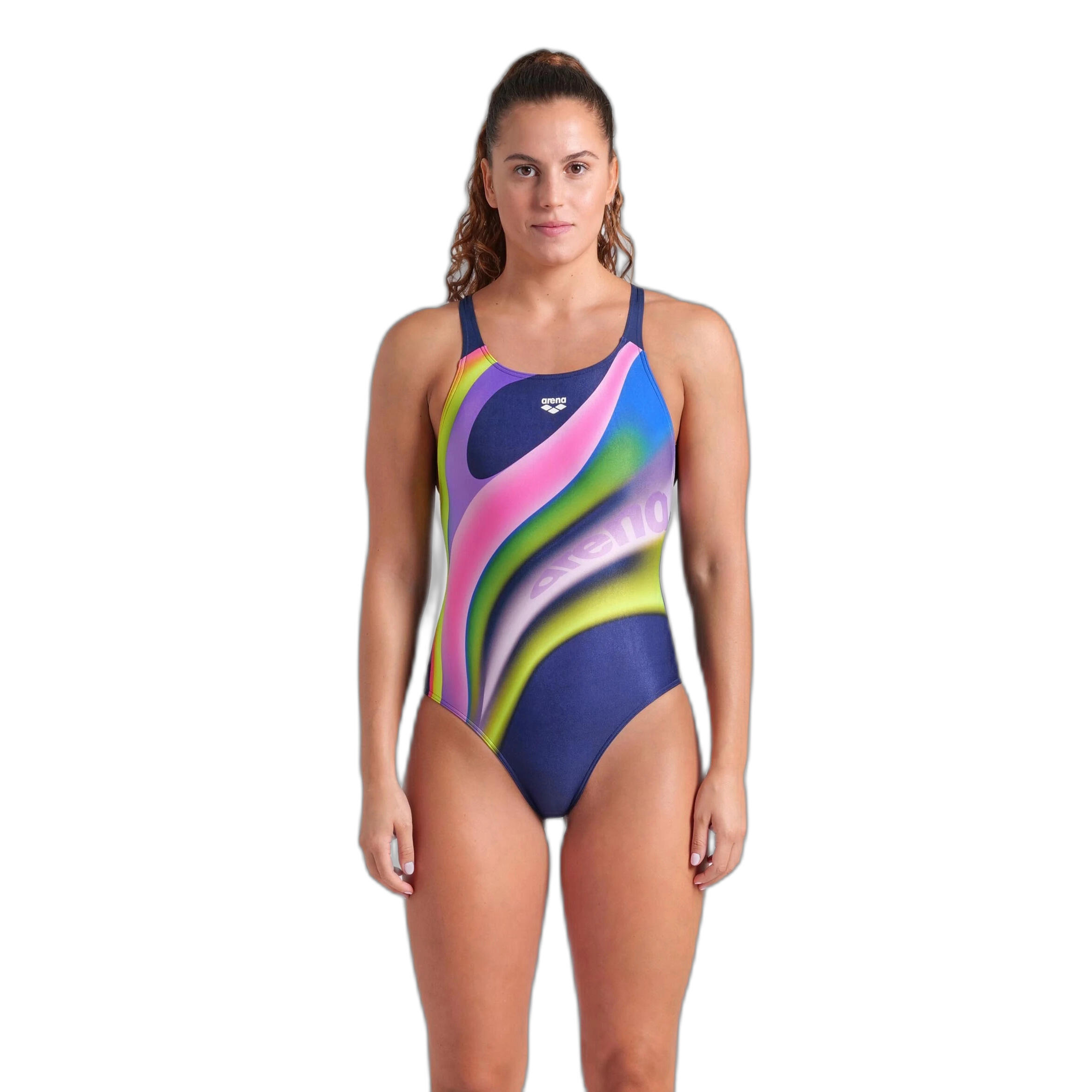 Maillot de bain 1 pièce femme Arena Water Fluids 5/5
