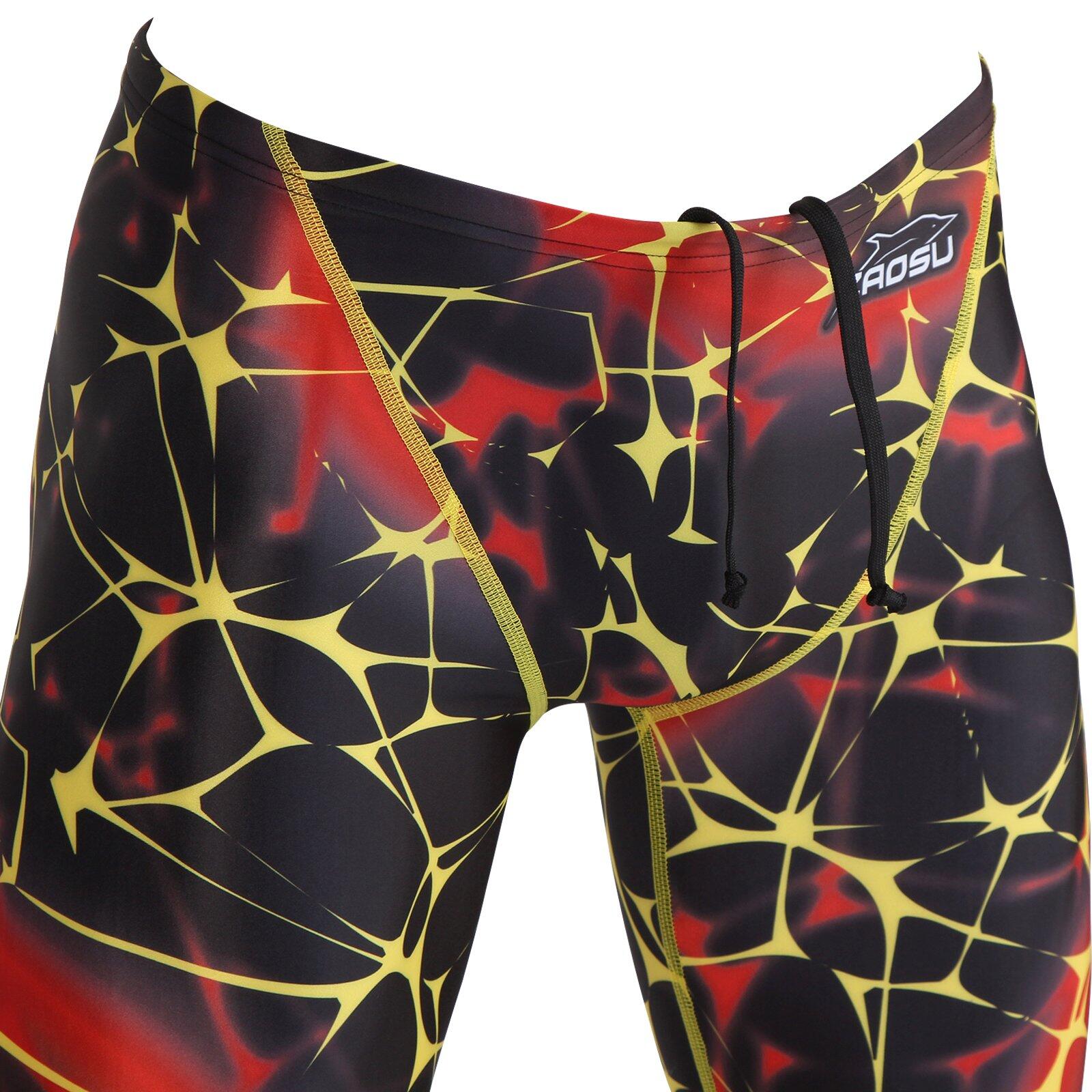 Wettkampfschwimmhose Schwimmen Jammer FINA-Approved Herren Jungen - Z-Color 5/6