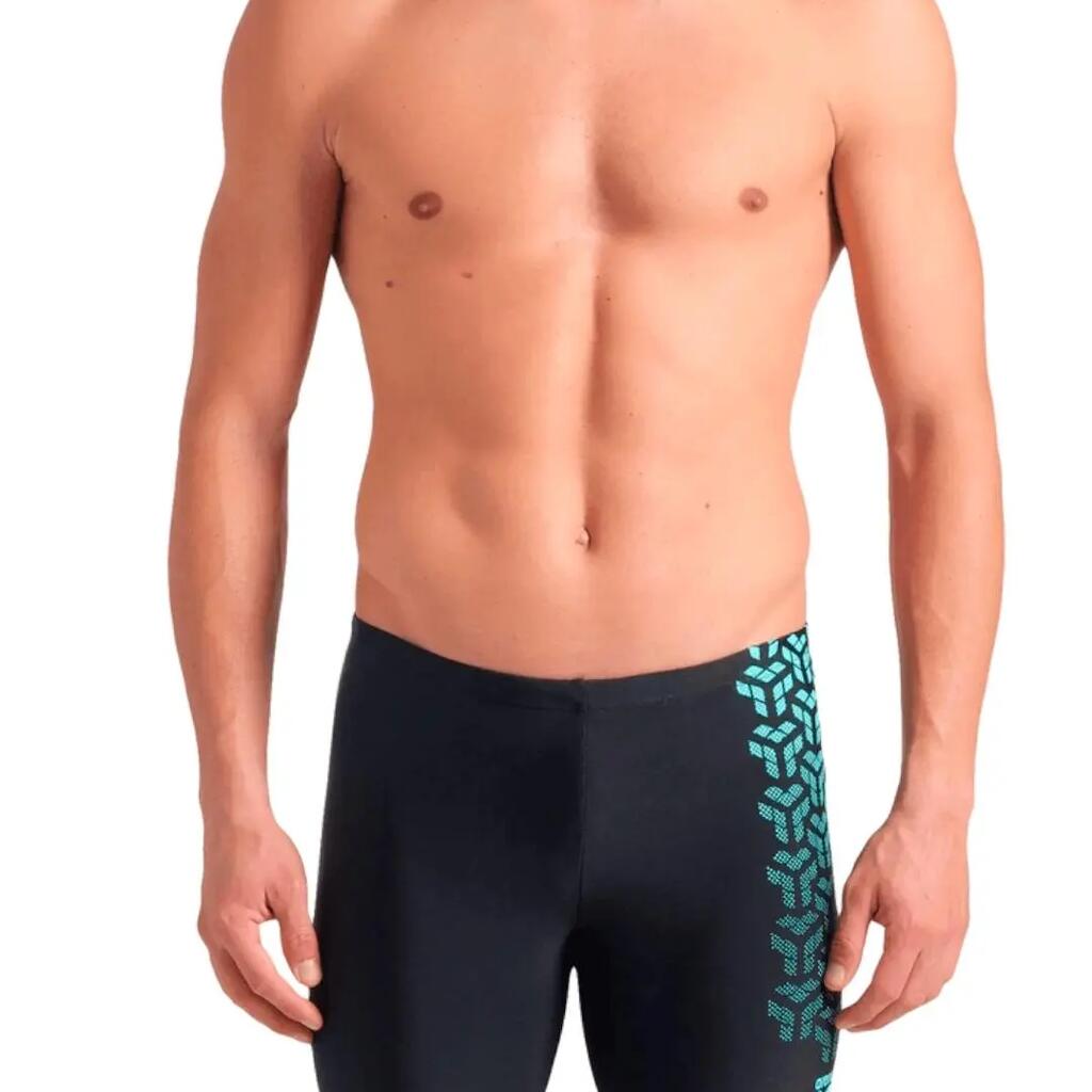 Men's swimwear Arena Swim long boxer kikko Black