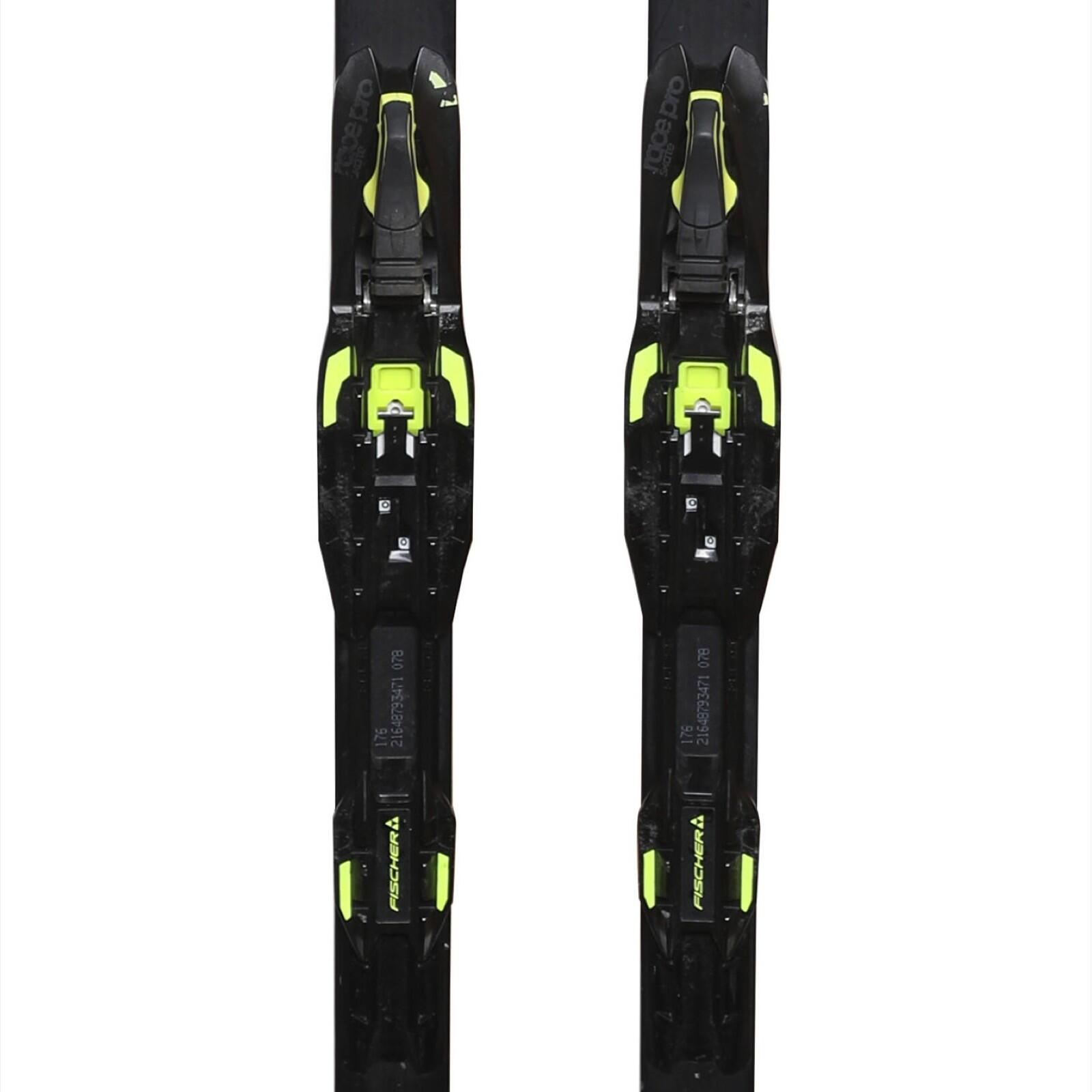 RECONDITIONNE - Ski De Fond Skating Fischer Carbon Lite Skate Plus + 3/4