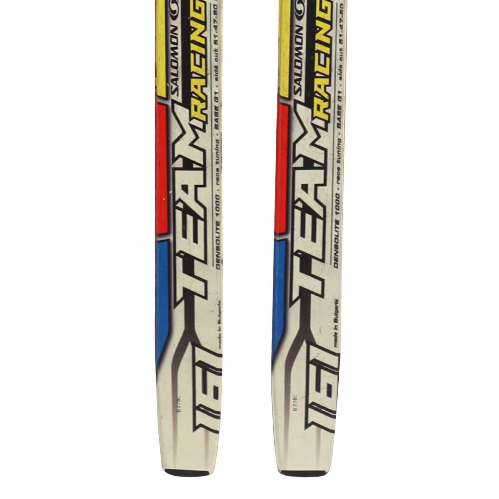 RECONDITIONNE - Ski De Fond Junior Salomon Team Racing Grip + 4/4