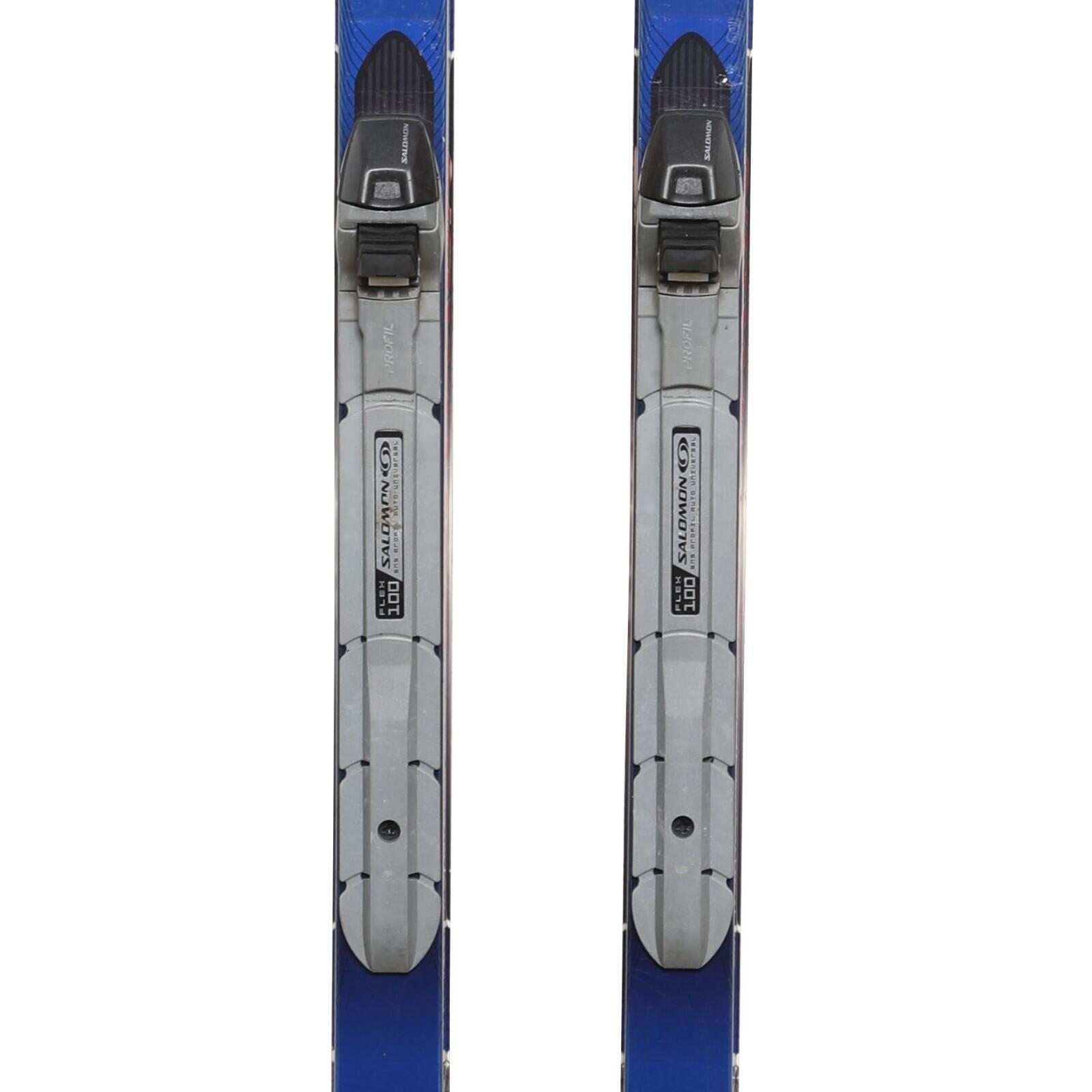 RECONDITIONNE - Ski De Fond Salomon Snowscape Touring + Fixation Sns 3/4