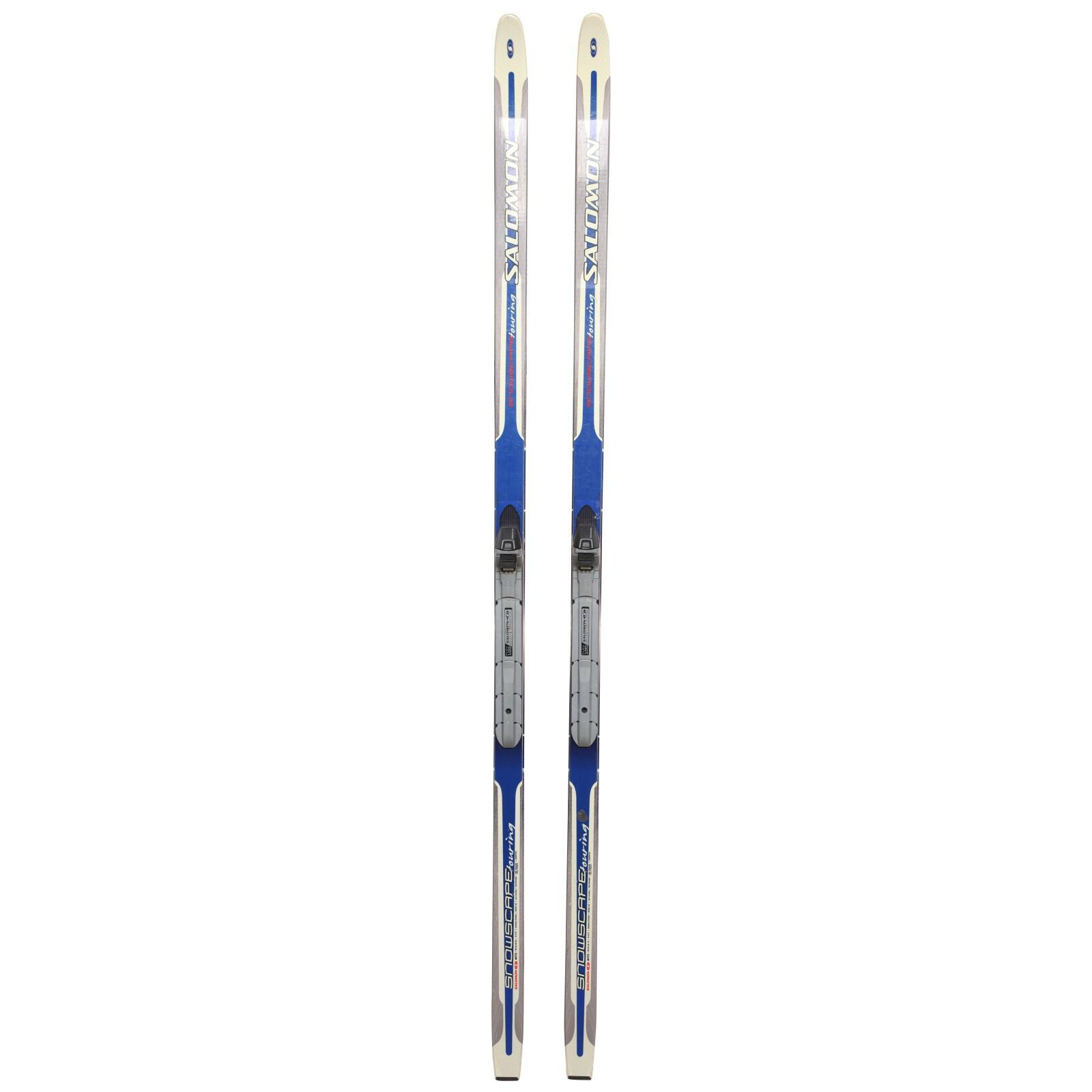 RECONDITIONNE - Ski De Fond Salomon Snowscape Touring + Fixation Sns 2/4