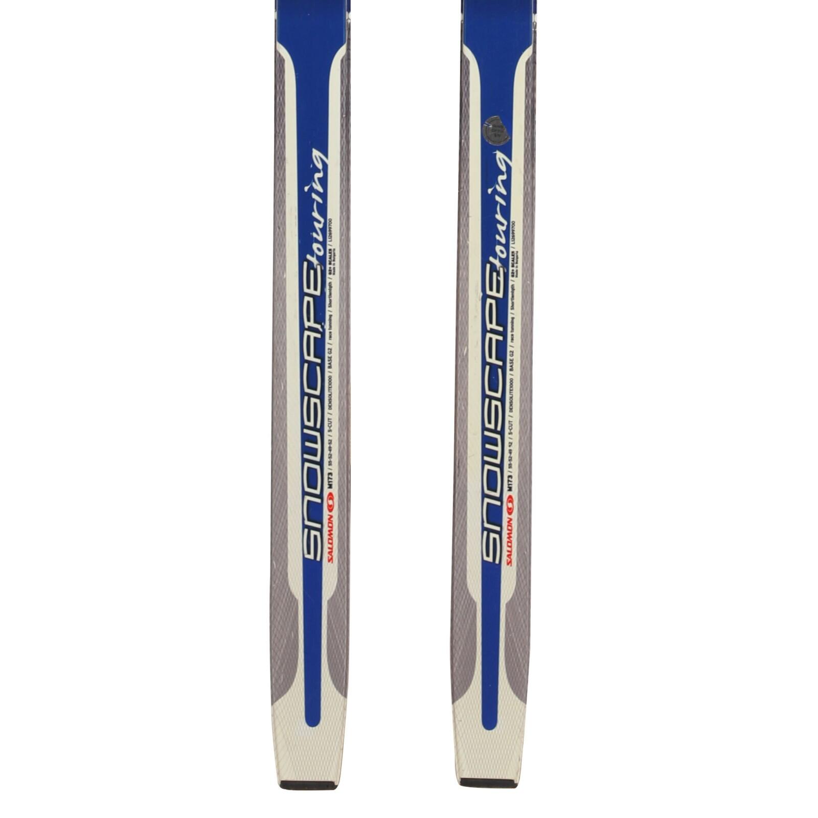 RECONDITIONNE - Ski De Fond Salomon Snowscape Touring + Fixation Sns 4/4