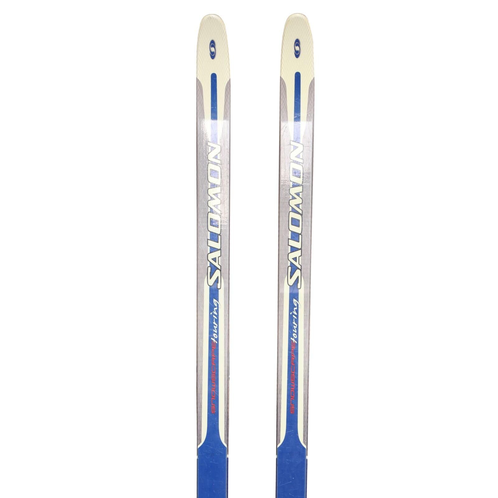 SALOMON RECONDITIONNE - Ski De Fond Salomon Snowscape Touring + Fixation Sns