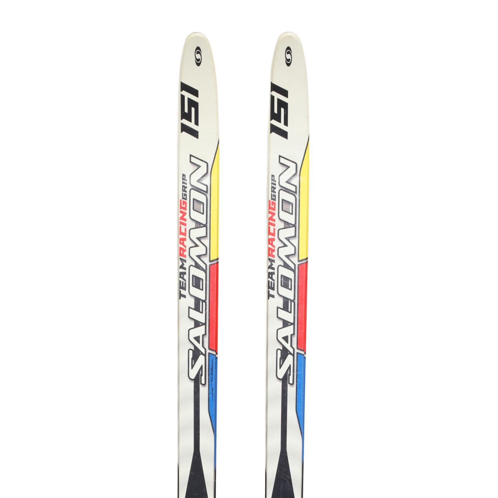 RECONDITIONNE - Ski De Fond Junior Salomon Team Racing Grip + 1/4