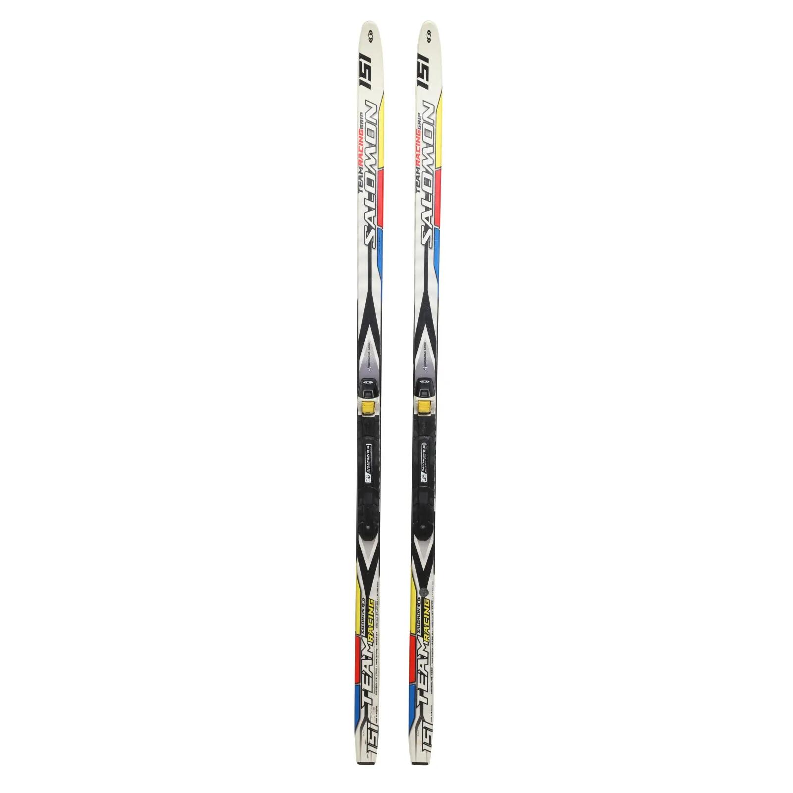 RECONDITIONNE - Ski De Fond Junior Salomon Team Racing Grip + 2/4