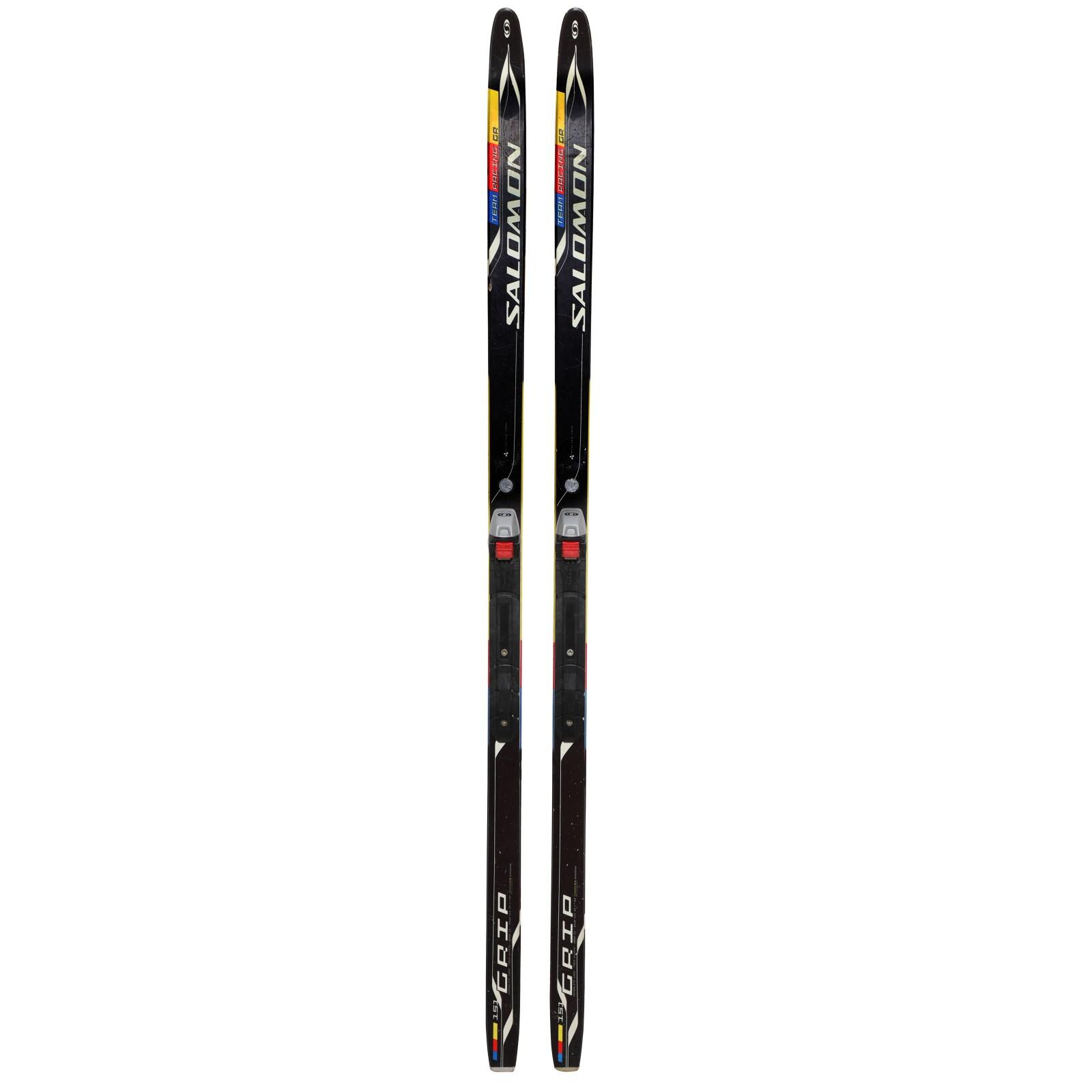 SECOND HAND - Sci Di Fondo Junior Salomon Team Racing Grip + Attacchi Sns 2/4