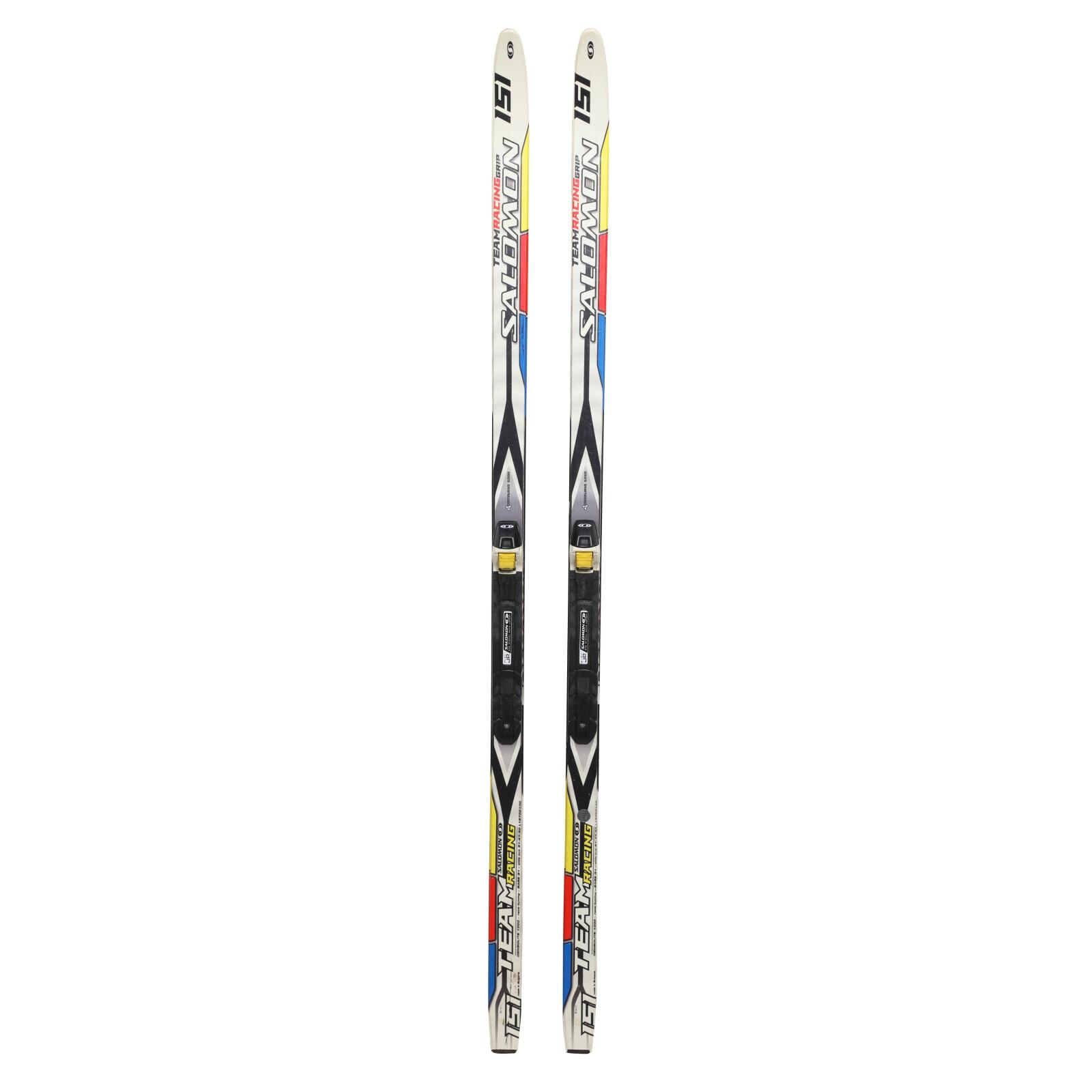 RECONDITIONNE - Ski De Fond Junior Salomon Team Racing Grip + 2/4