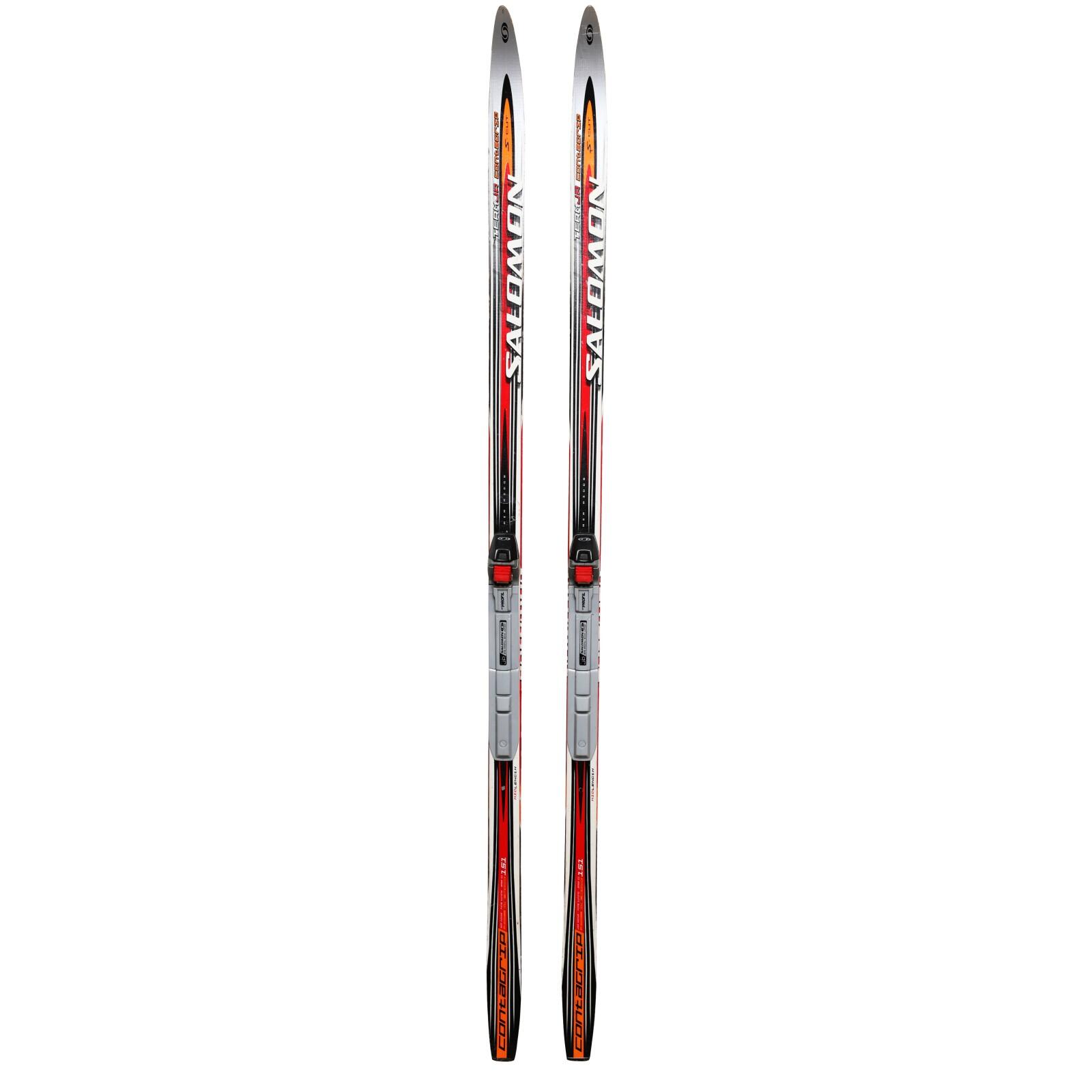 RECONDITIONNE - Ski De Fond Junior Salomon Team Junior Contagrip + 2/4