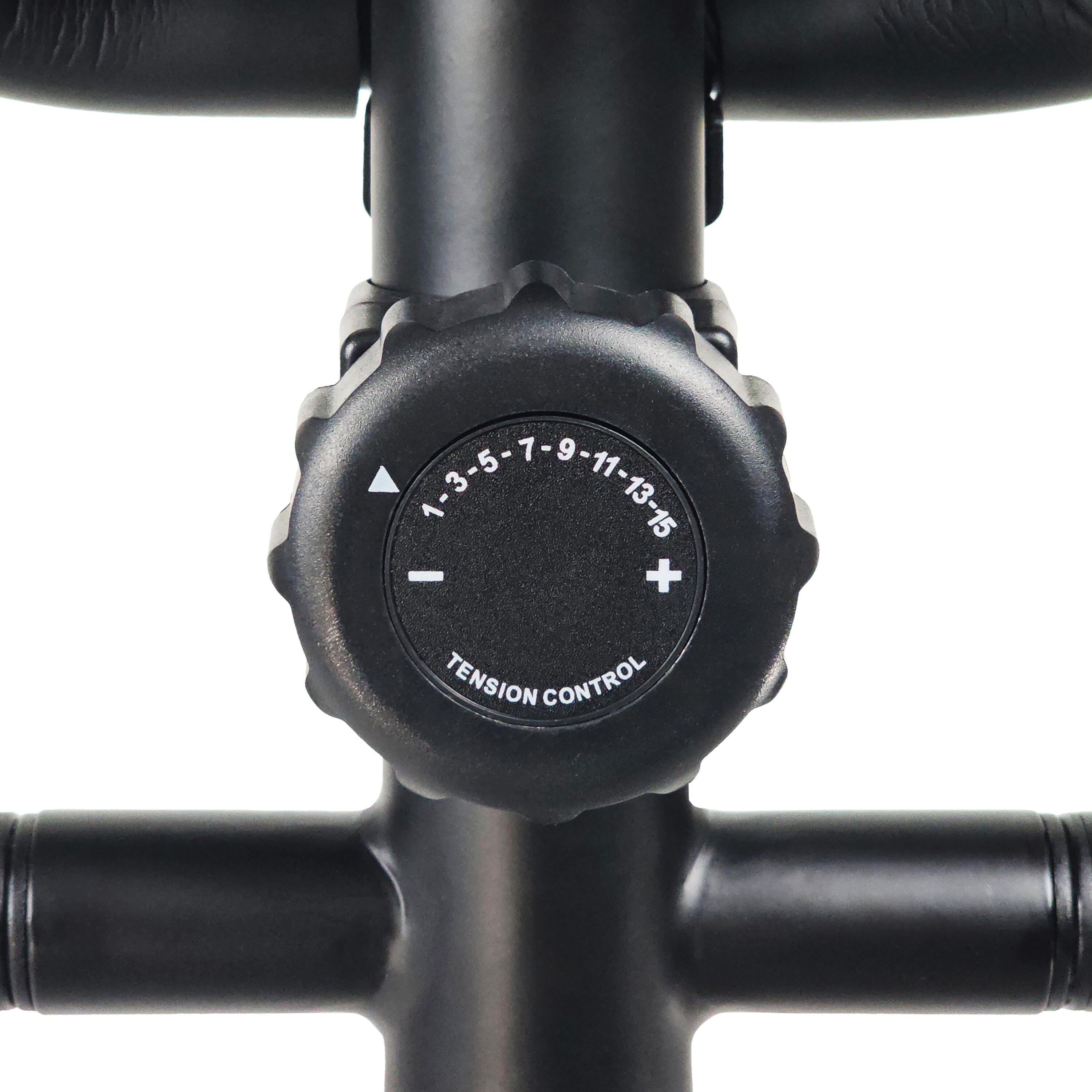 Vélo elliptique – freinage magnétique, résistance à 15 niveaux, 110 kg - CT 5 4/7