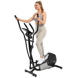 Vélo elliptique – freinage magnétique, résistance à 15 niveaux, 120 kg - CT 5