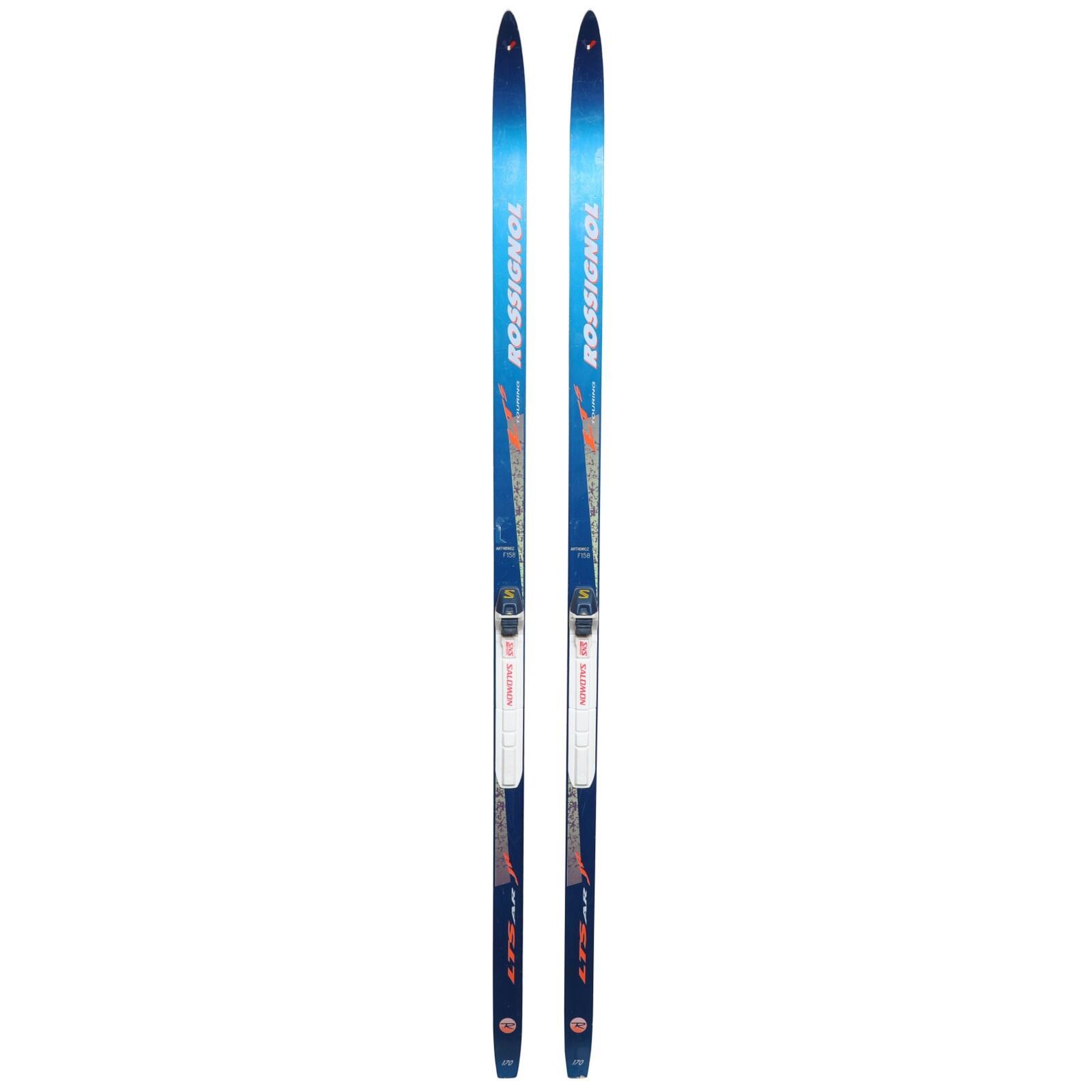 RECONDITIONNE - Ski De Fond Rossignol Lts Touring Junior + Fixation 2/4