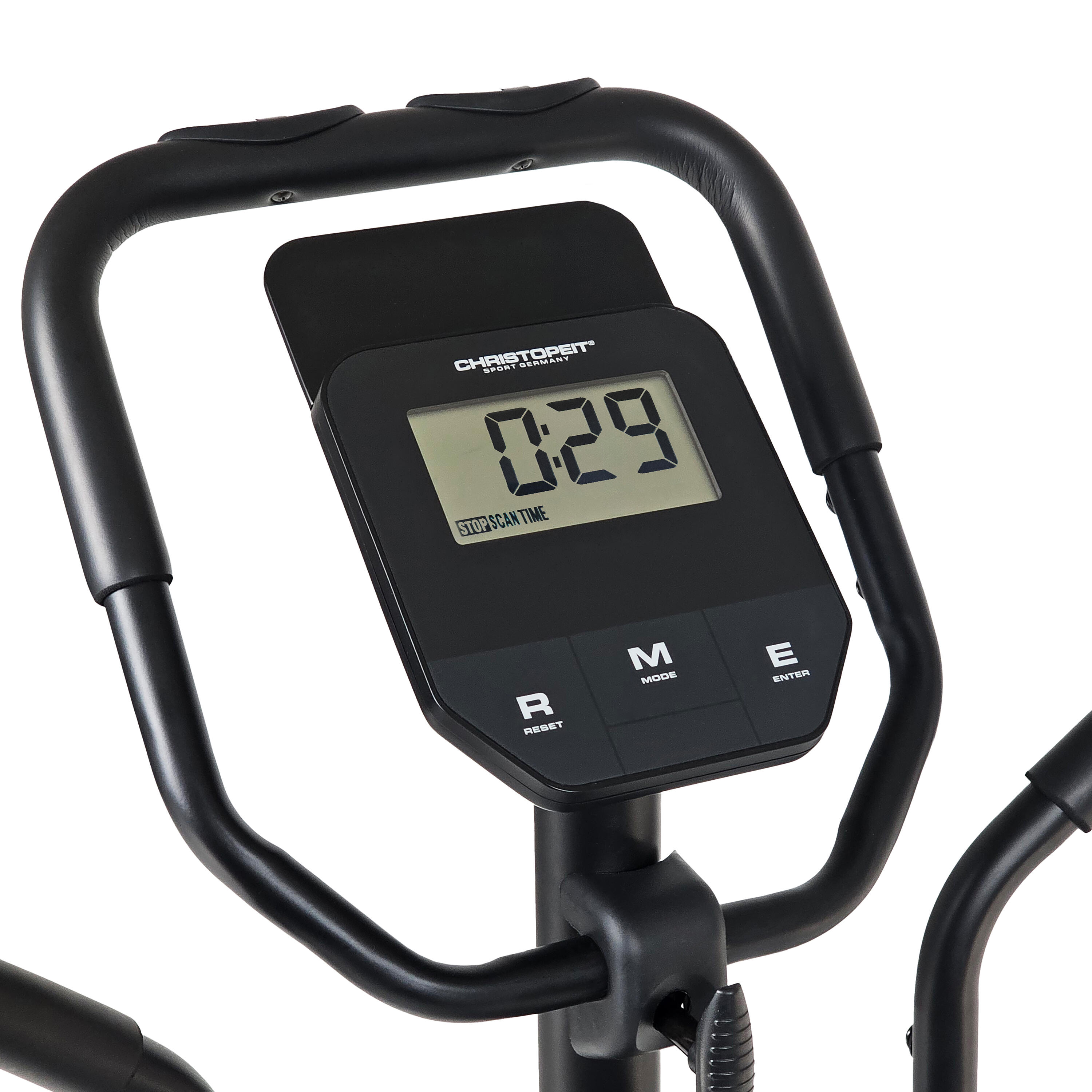 Vélo elliptique & vélo d'appartement 2in1 Hybrid, capteurs de pouls, CT 6 3/8