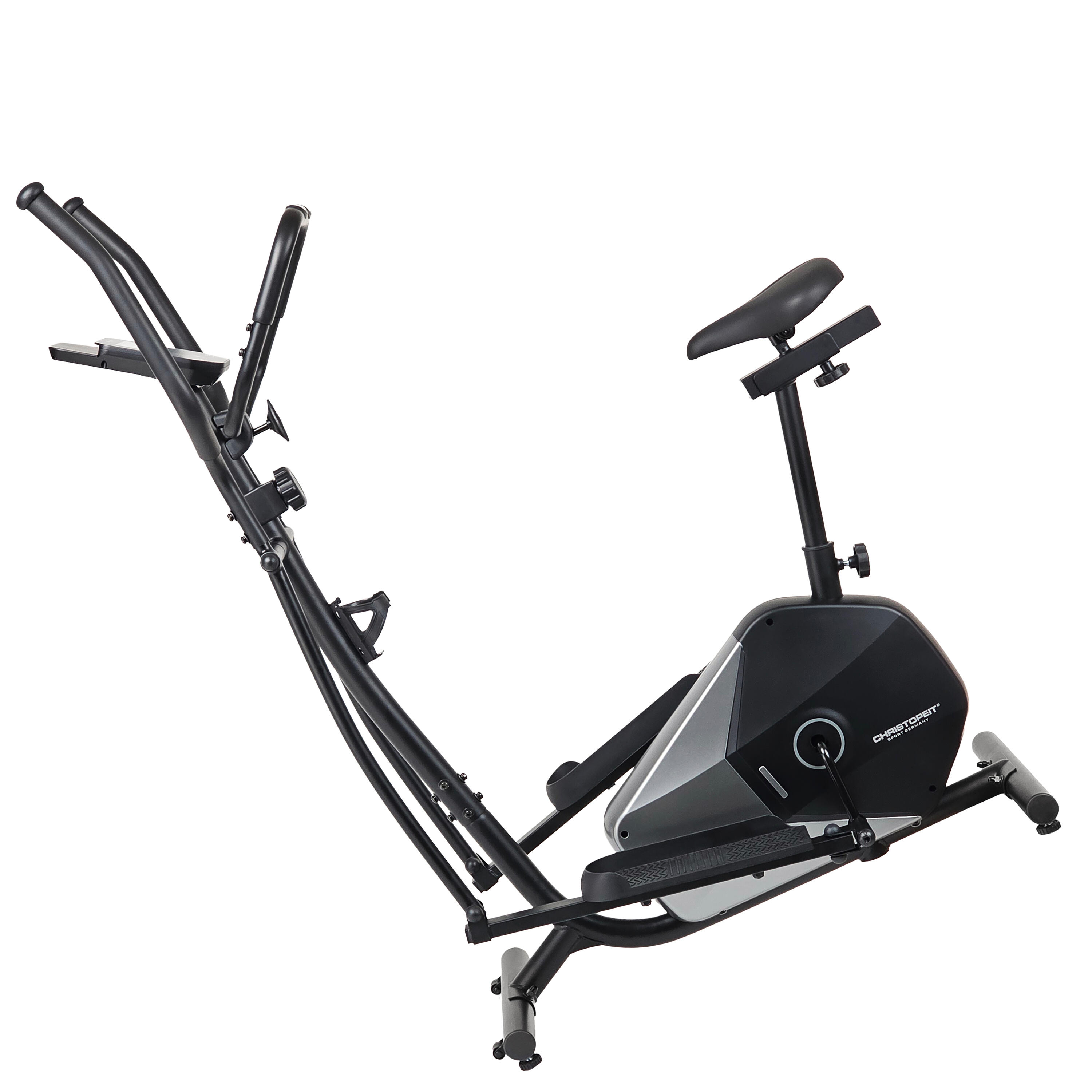 Vélo elliptique & vélo d'appartement 2in1 Hybrid, capteurs de pouls, CT 6 7/8