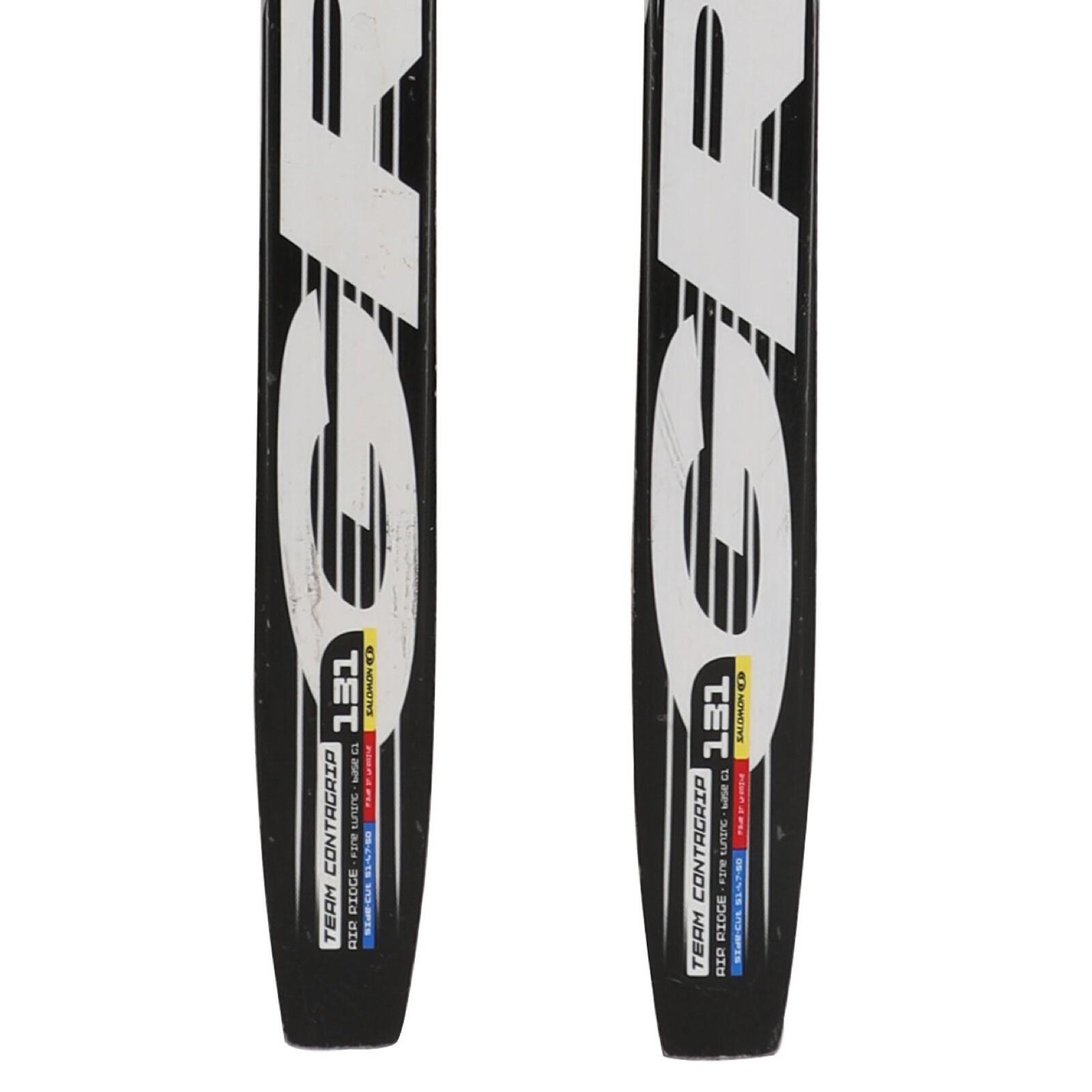 RECONDITIONNE - Ski De Fond Junior Salomon Team Contagrip + Fixation 4/4