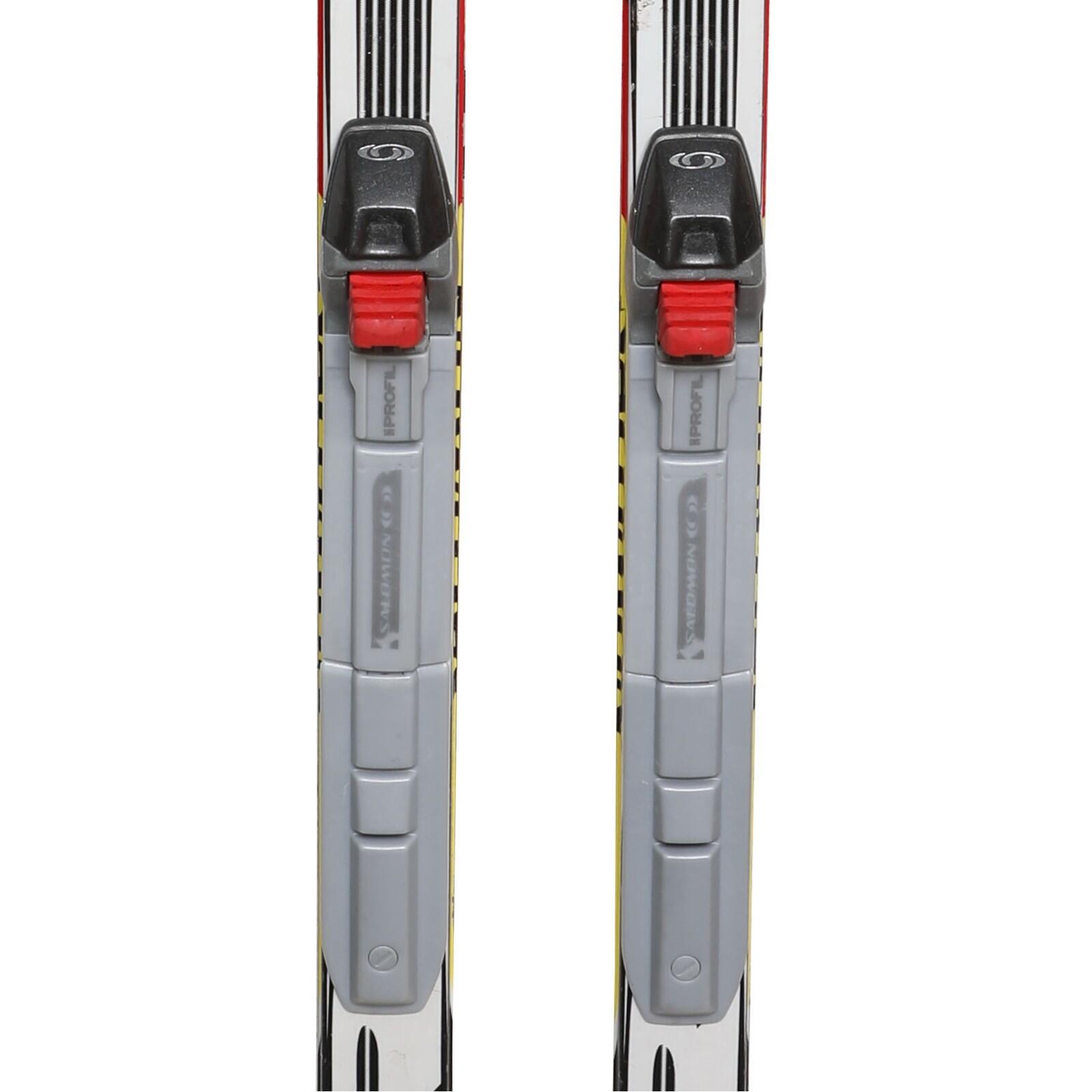 RECONDITIONNE - Ski De Fond Junior Salomon Team Contagrip + Fixation 3/4