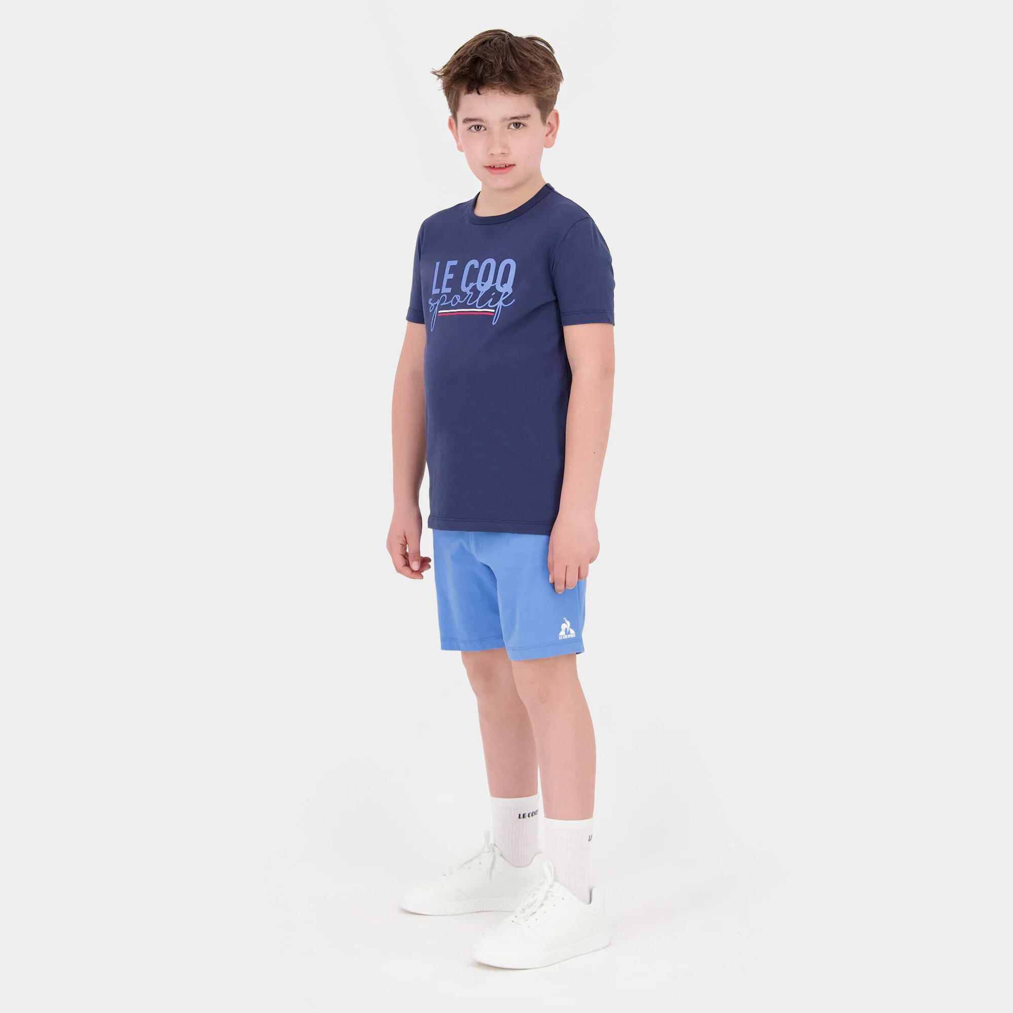 Short enfant Le Coq Sportif Tri Regular N°1 3/5