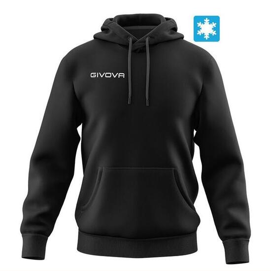 Sweat Coton Givova Hoodie Noir