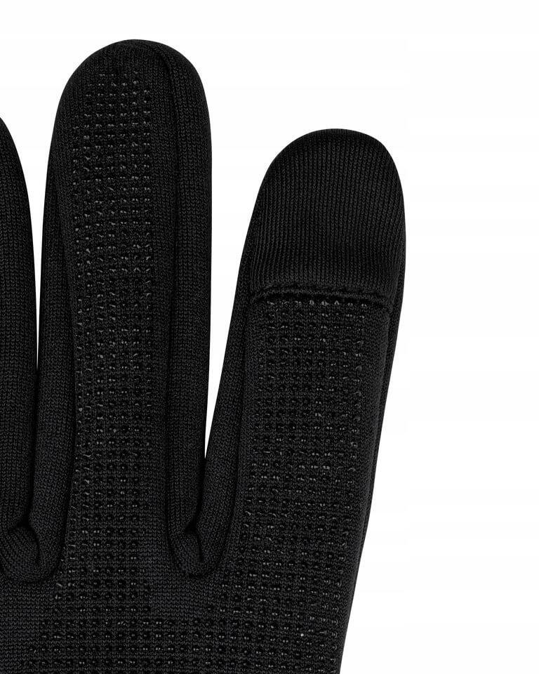 Rękawiczki sportowe odblaskowe unisex czarne Core Run CEP 6/7