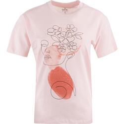 T-shirt femme THE PEOPLE REP. Marilena - Rose clair, S