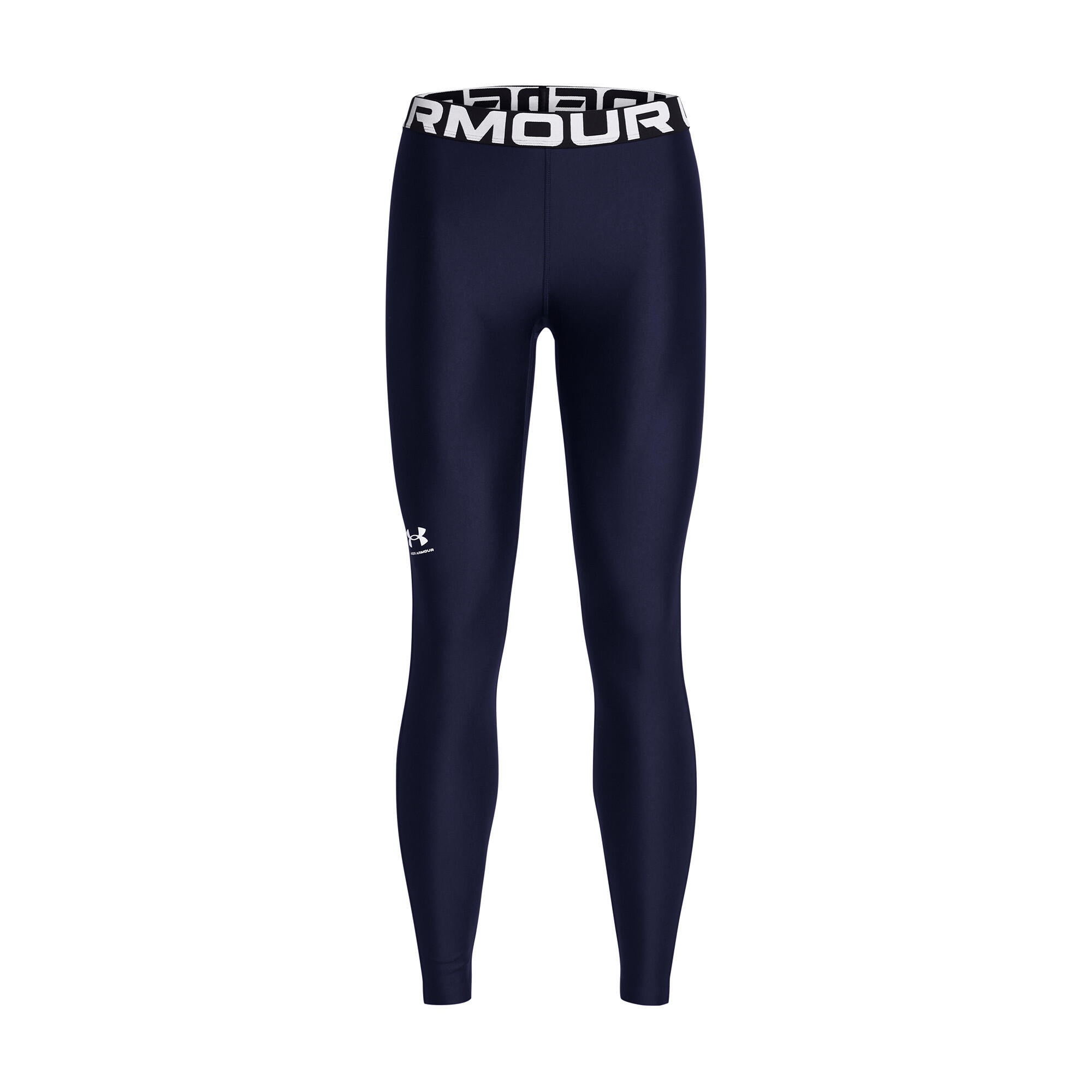 Under Armour - Legging Femme Under Armour Heatgear® - Collant - Blanc|bleu - Decathlon