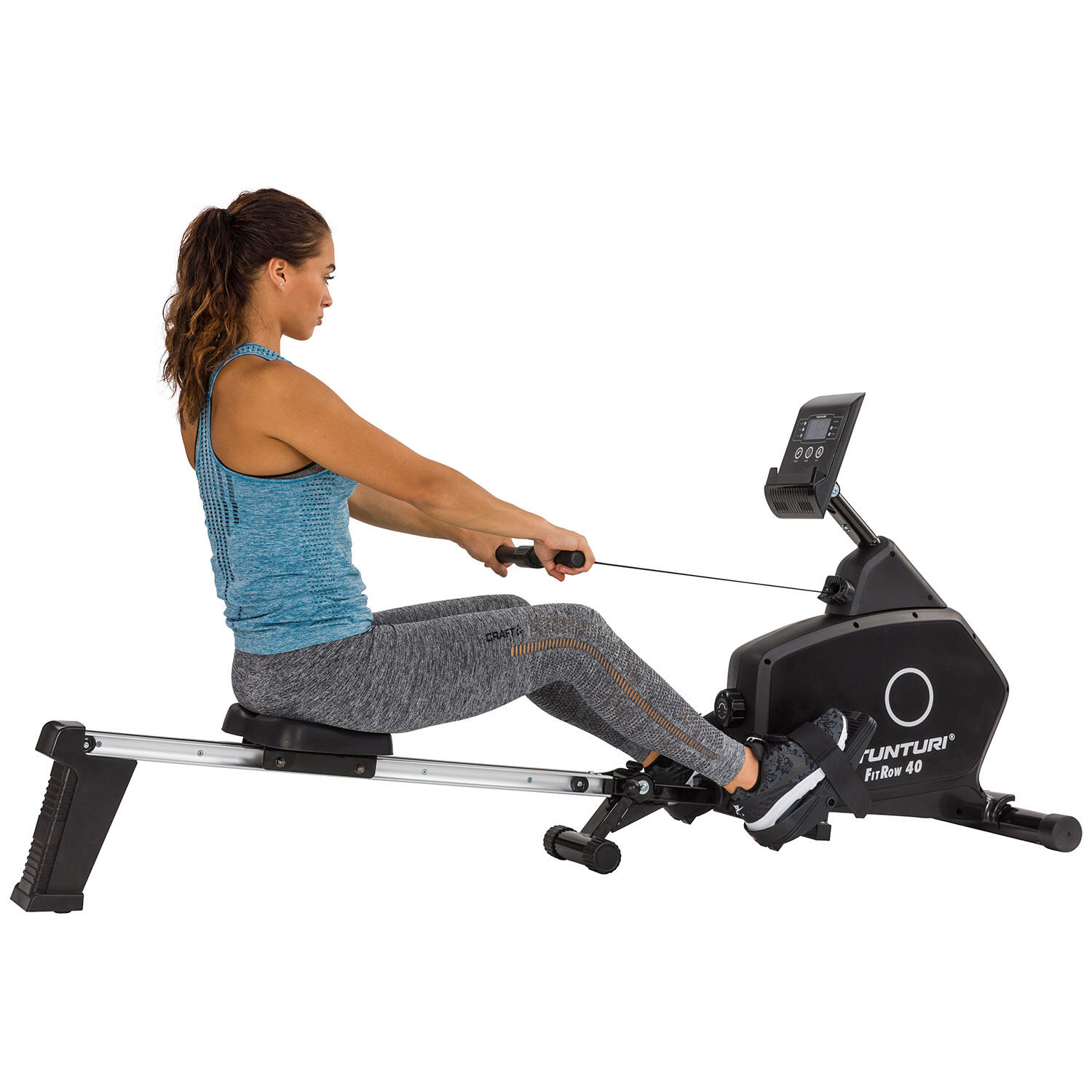 Tunturi - Rameur - Fitrow 40 - Rameur - Noir - No Size - Decathlon