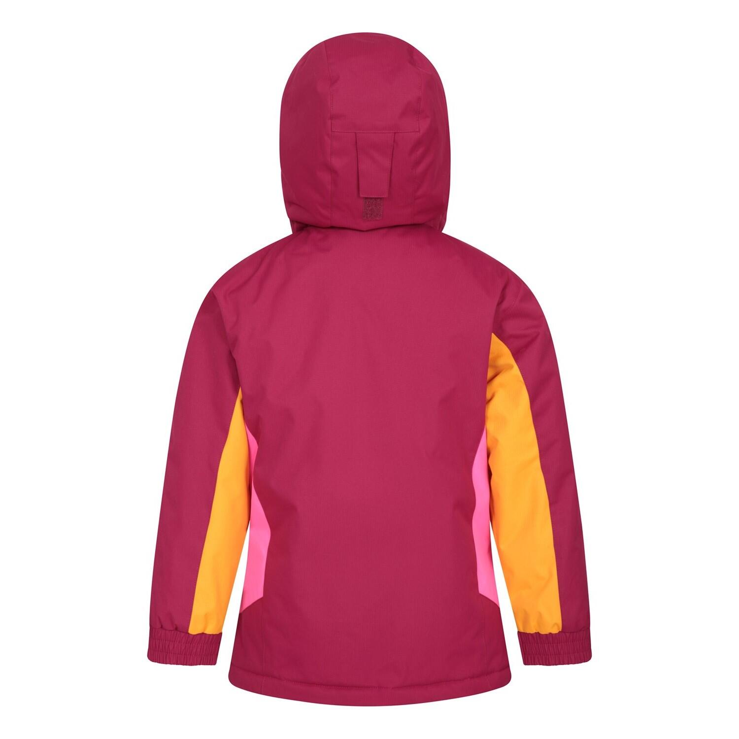 Childrens/Kids Honey Ski Jacket (Berry) 2/4